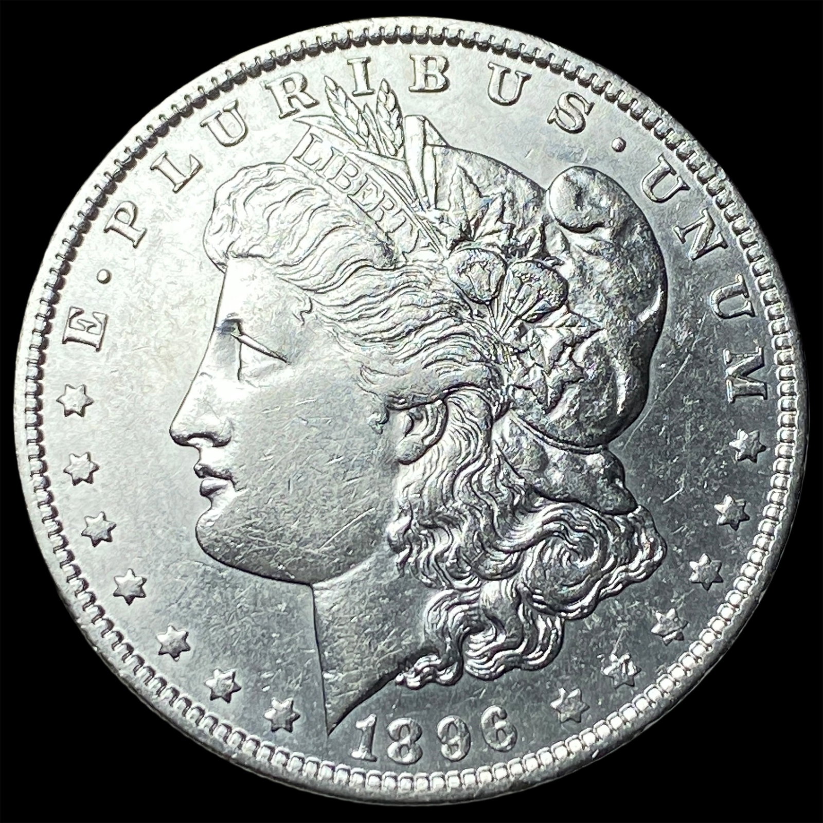 1896-O Silver Morgan Dollar CLOSELY UNCIRCULATED (1 of 2)