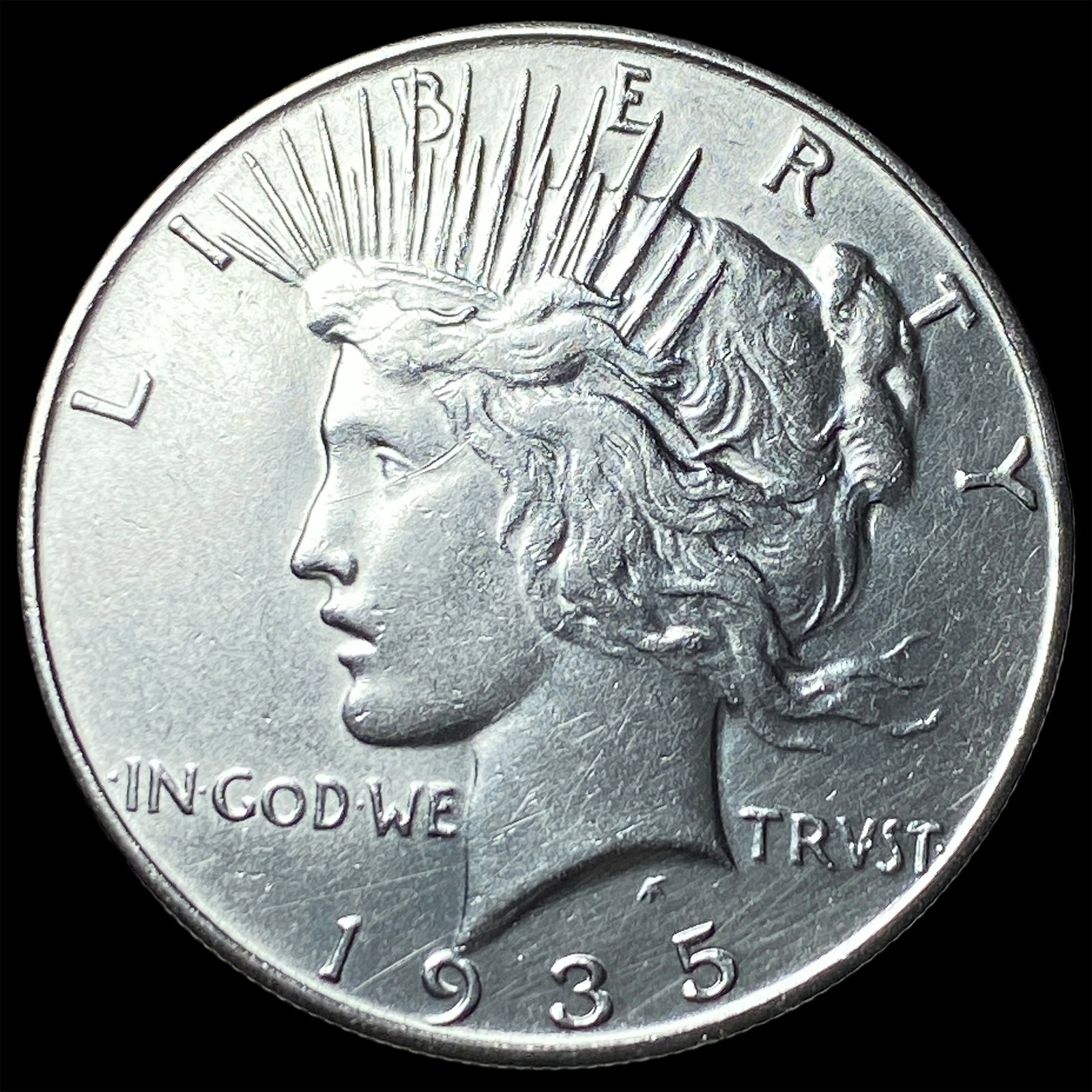 1935 Silver Peace Dollar UNCIRCULATED: 1935 Silver Peace Dollar UNCIRCULATED