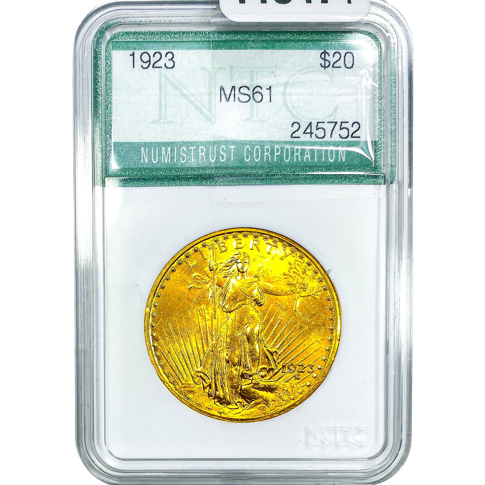 1923 $20 Gold Double Eagle NTC MS61 (1 of 4)