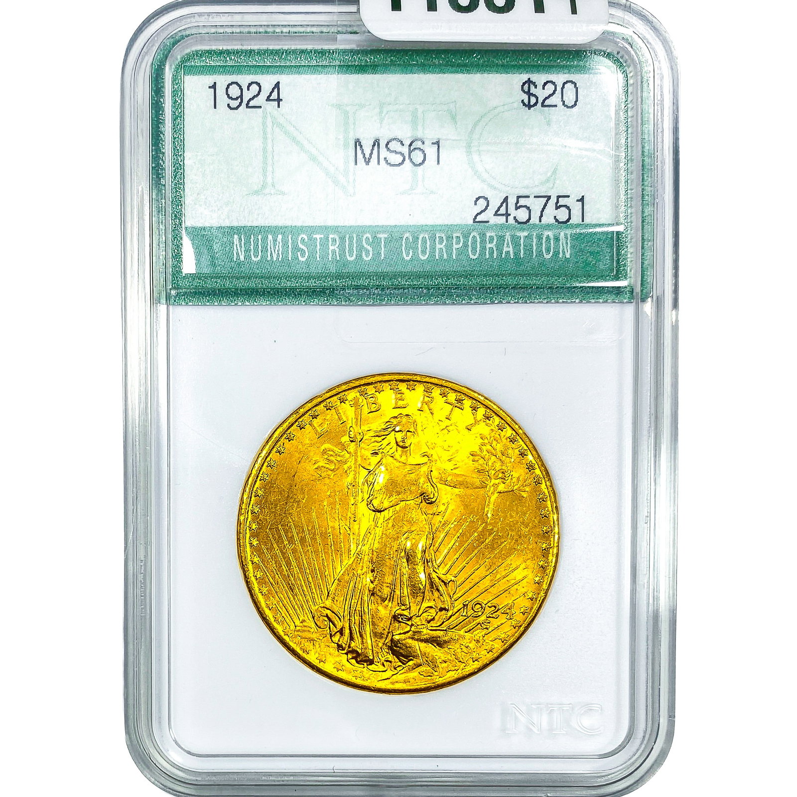 1924 $20 Gold Double Eagle NTC MS61 (1 of 4)