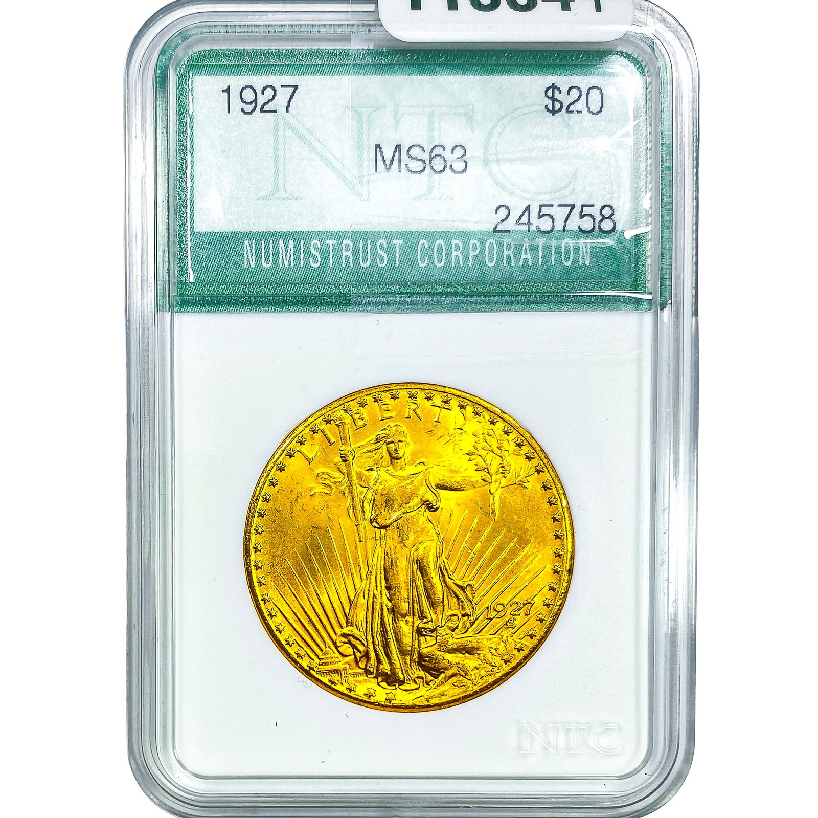 1927 $20 Gold Double Eagle NTC MS63 (1 of 4)