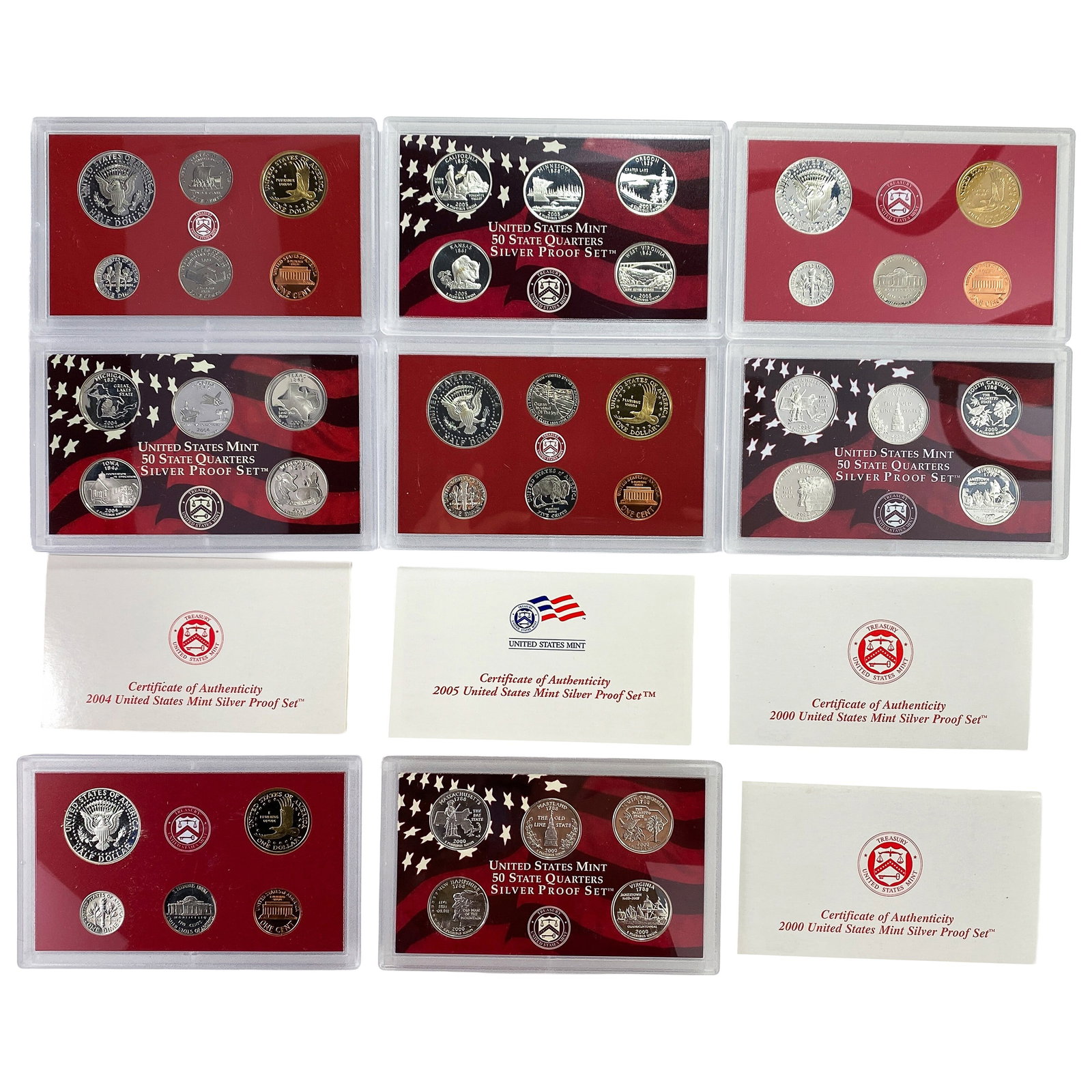[4] 2000-2005 U.S. Mint Proof Set - 2