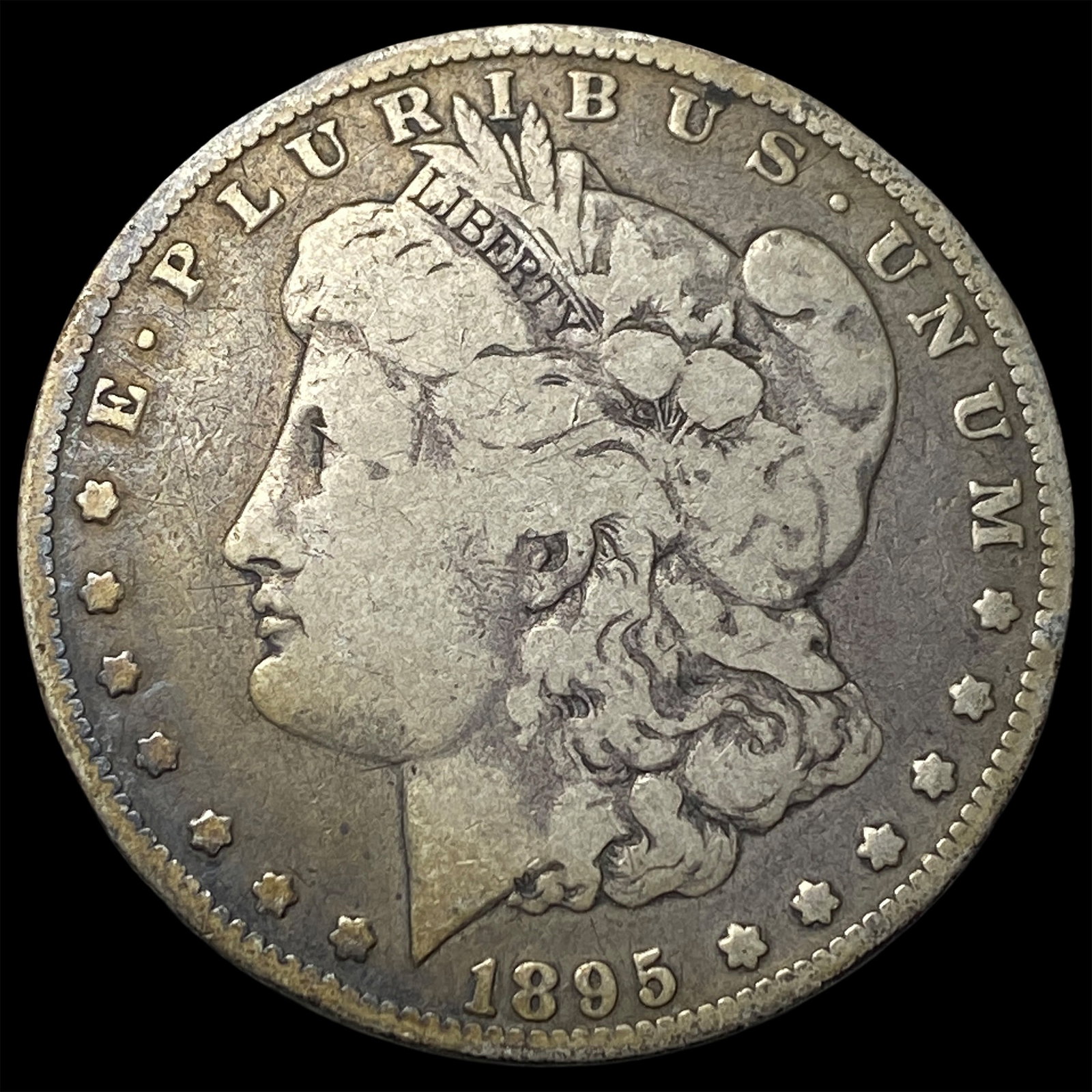 1895-O Silver Morgan Dollar NICELY CIRCULATED: 1895-O Silver Morgan Dollar NICELY CIRCULATED