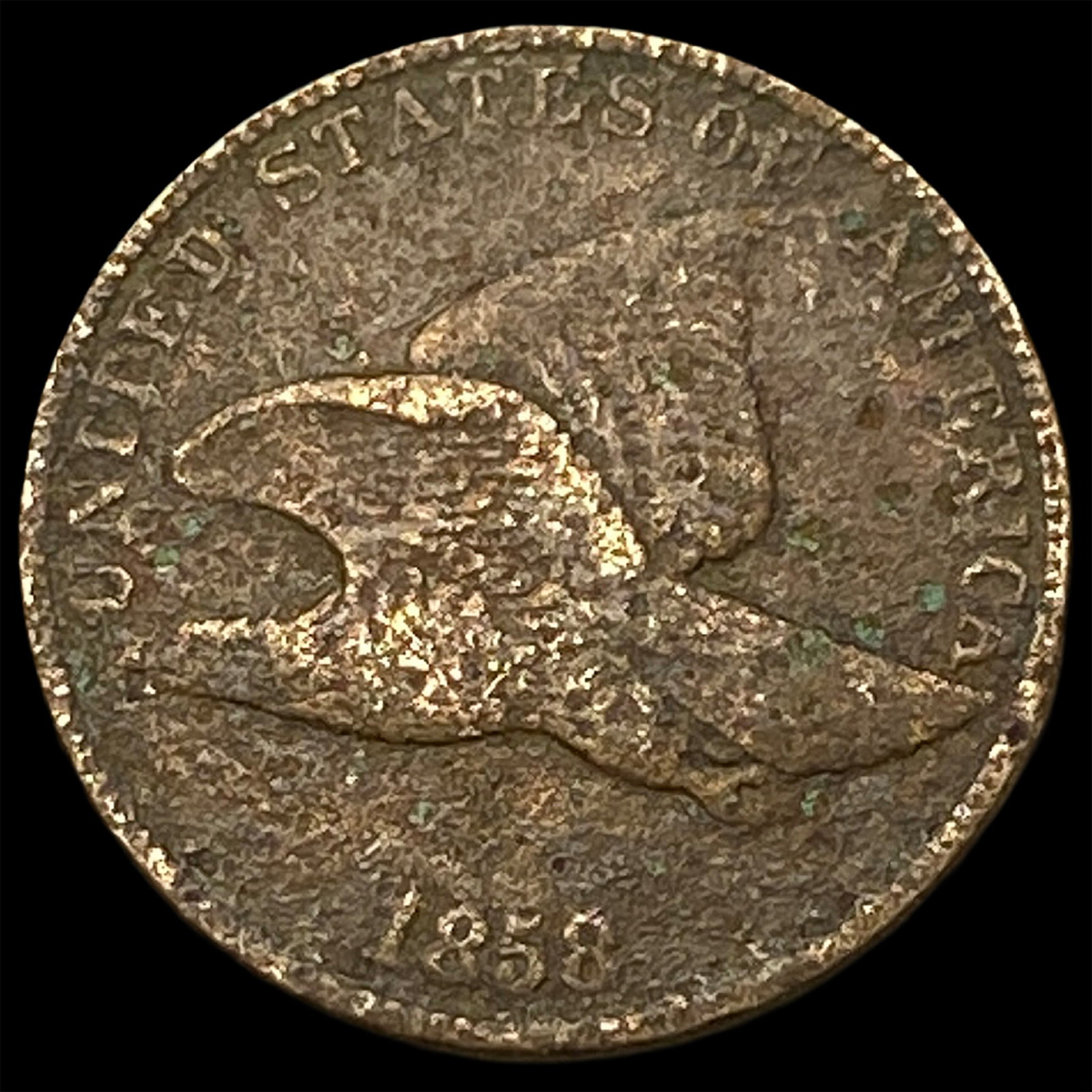 1858 Flying Eagle Cent HIGH GRADE: 1858 Flying Eagle Cent HIGH GRADE