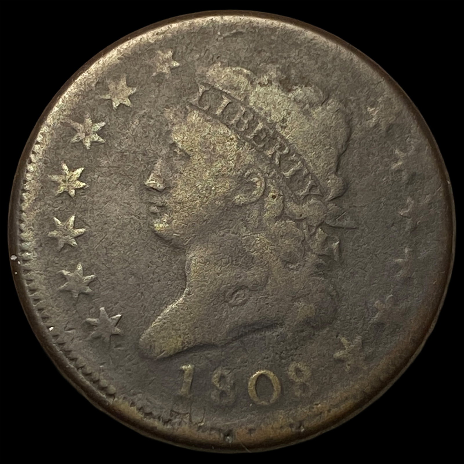 1808 Copper Classic Head Large Cent NICELY CIRCULATED (1 of 2)