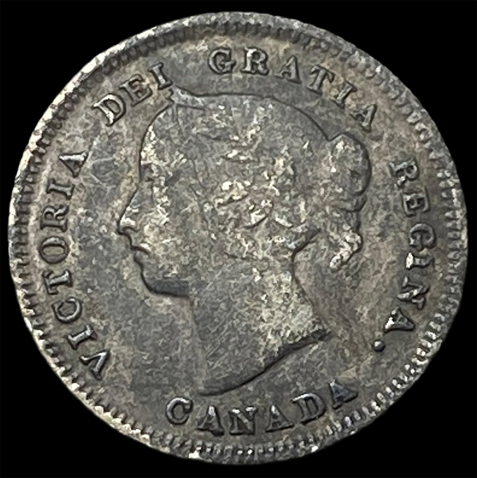 1883-H Canada Silver 5 Cents SUPERB GEM BU (1 of 2)