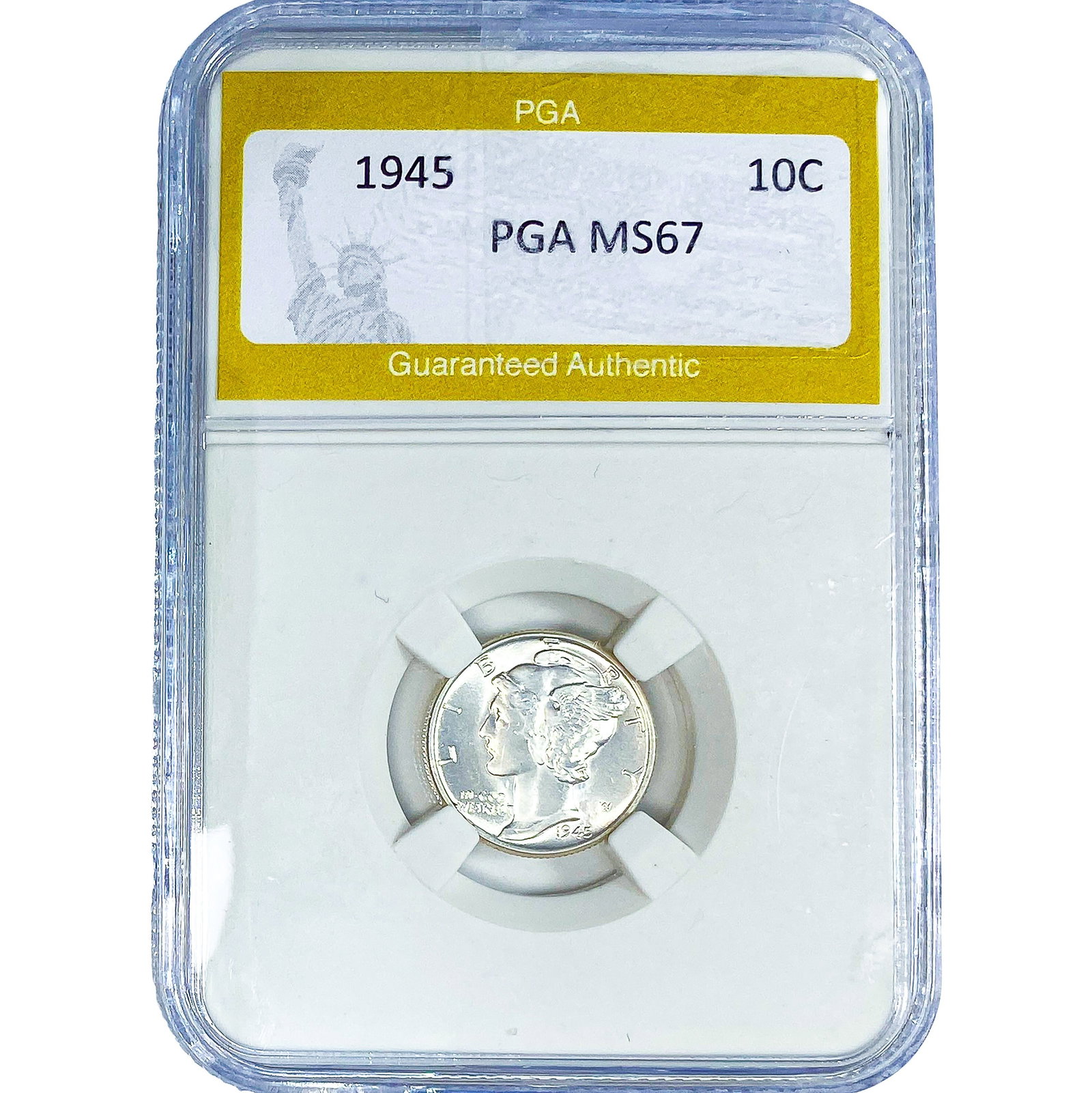 1945 Mercury Silver Dime PGA MS67 (1 of 2)