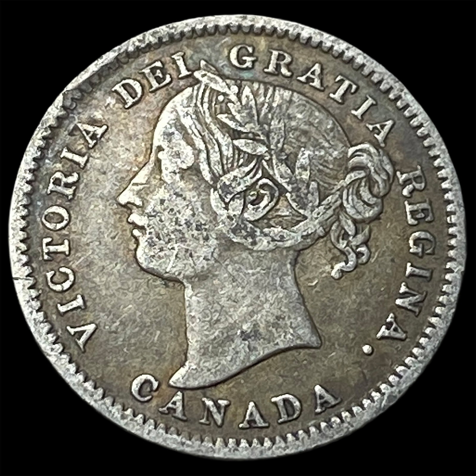 1901 Canada Silver 10 Cents ABOUT UNCIRCULATED (1 of 2)