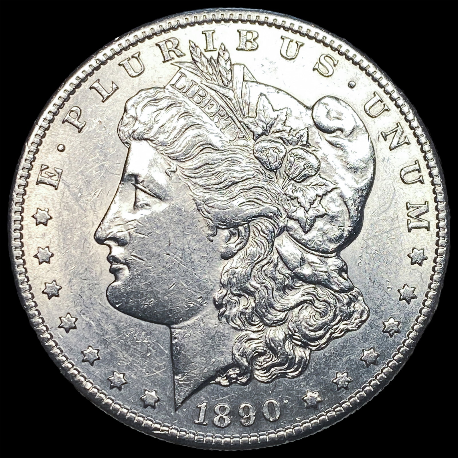 1890-S Silver Morgan Dollar UNCIRCULATED: 1890-S Silver Morgan Dollar UNCIRCULATED