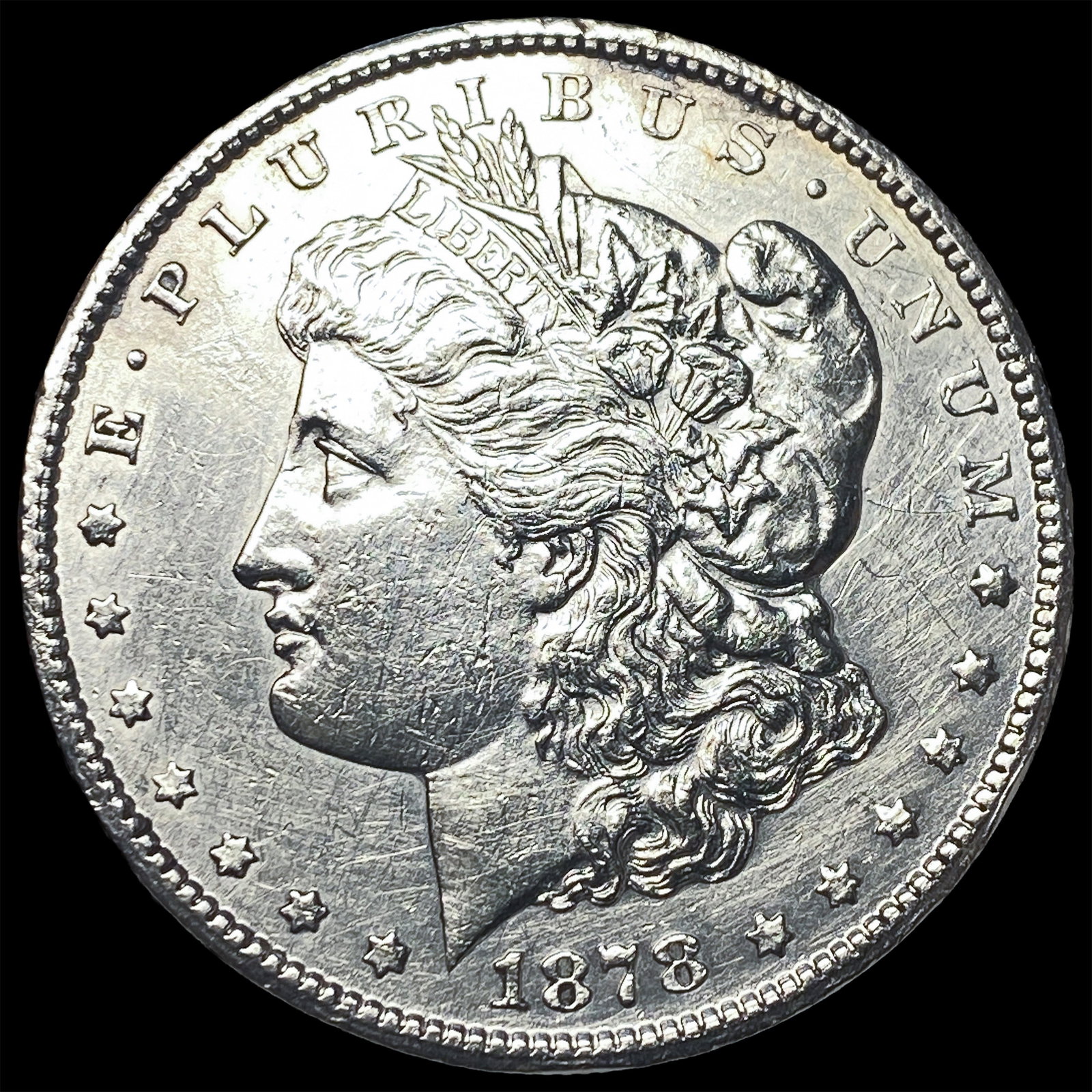 1878-CC Silver Morgan Dollar CLOSELY UNCIRCULATED (1 of 2)