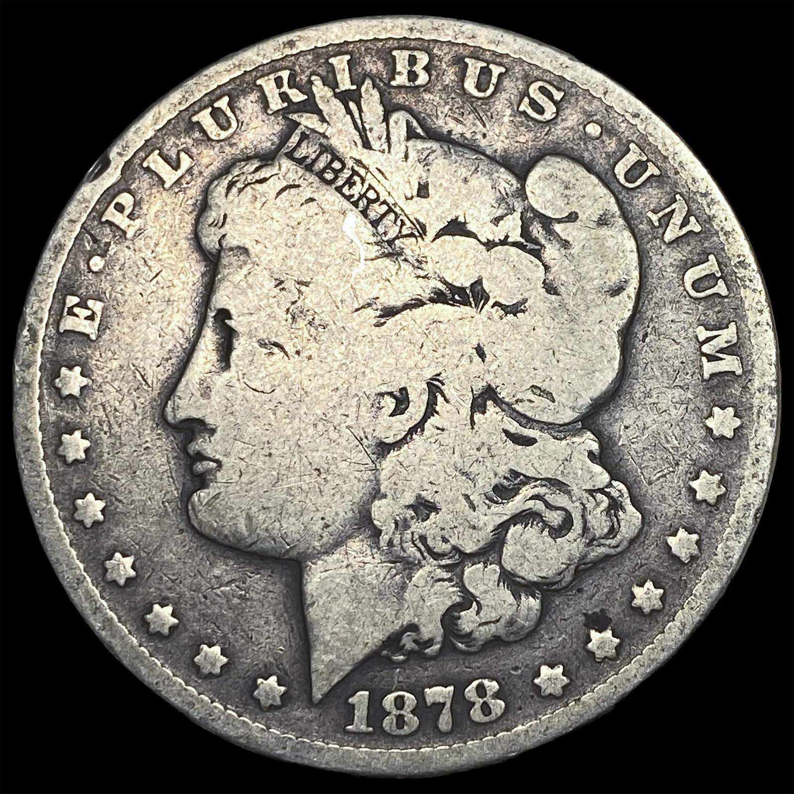 1878-S Silver Morgan Dollar NICELY CIRCULATED (1 of 2)