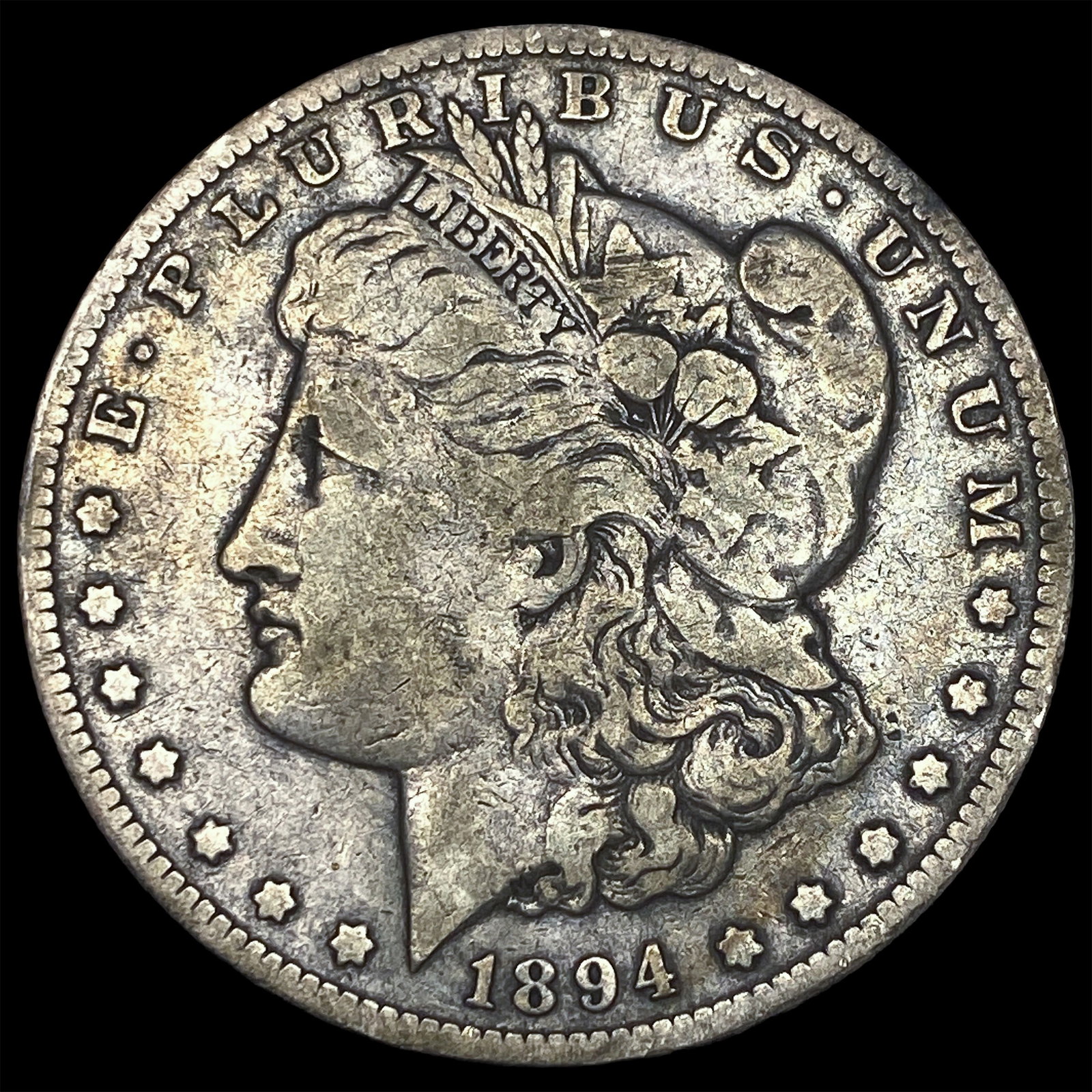 1894-O Silver Morgan Dollar LIGHTLY CIRCULATED (1 of 2)