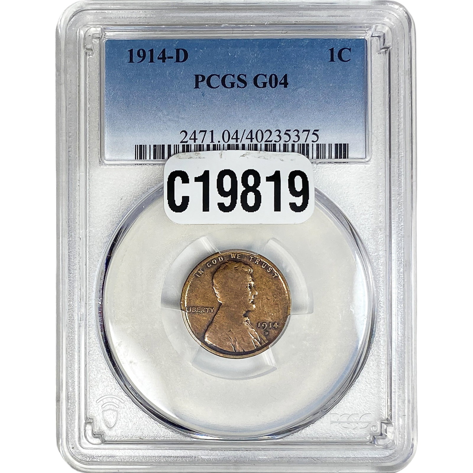 1914-D Wheat Cent PCGS G04 (1 of 2)