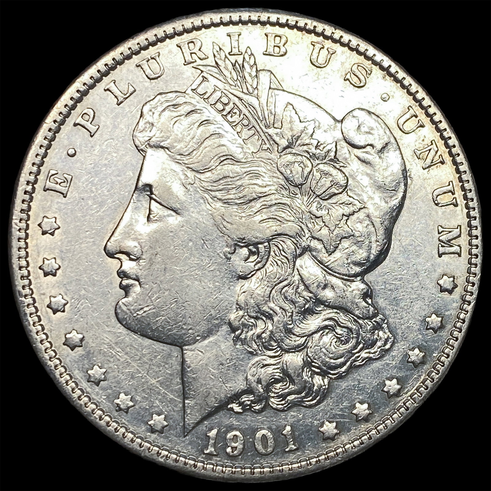 1901 Morgan Silver Dollar CLOSELY UNCIRCULATED (1 of 2)