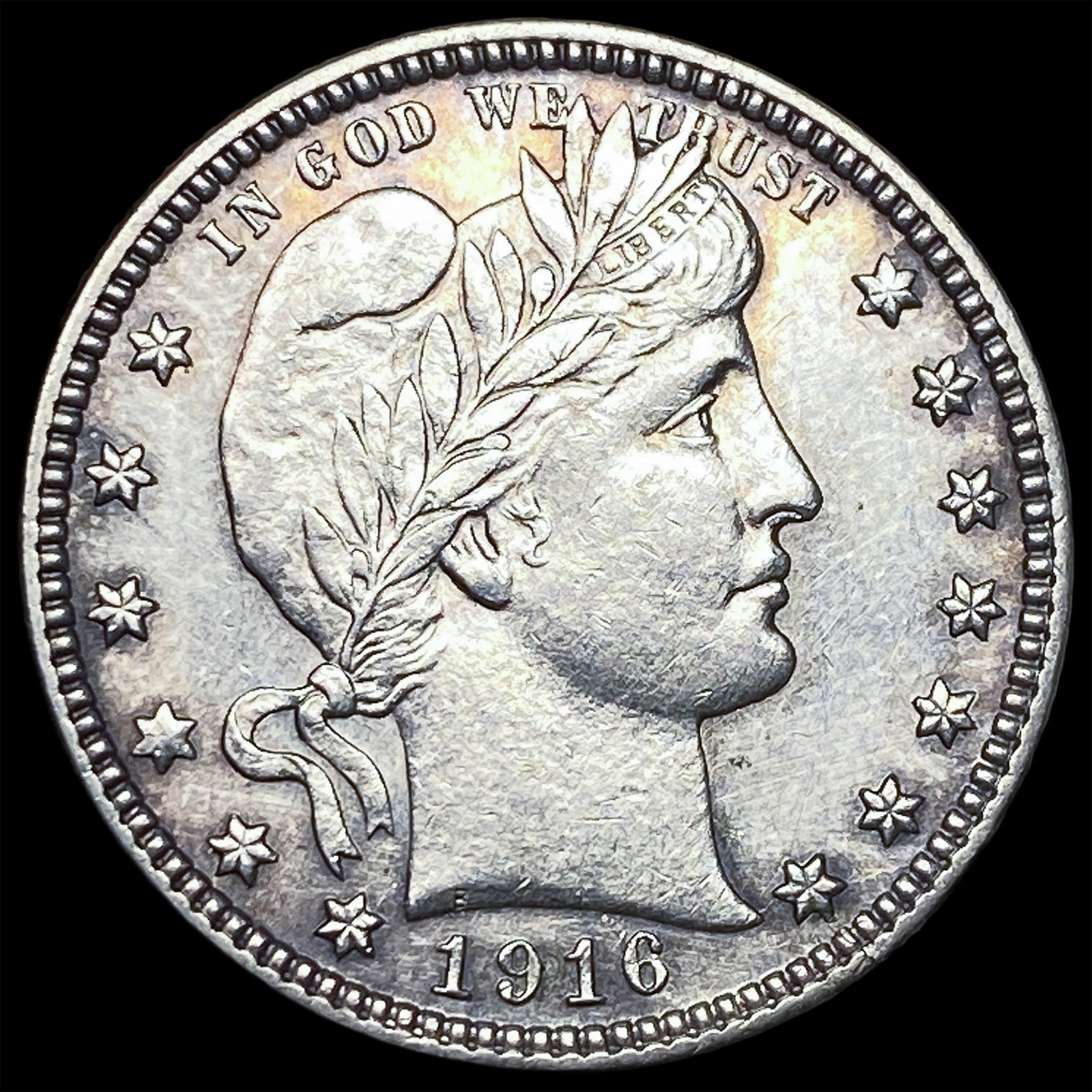 1916-D Silver Barber Quarter UNCIRCULATED (1 of 2)
