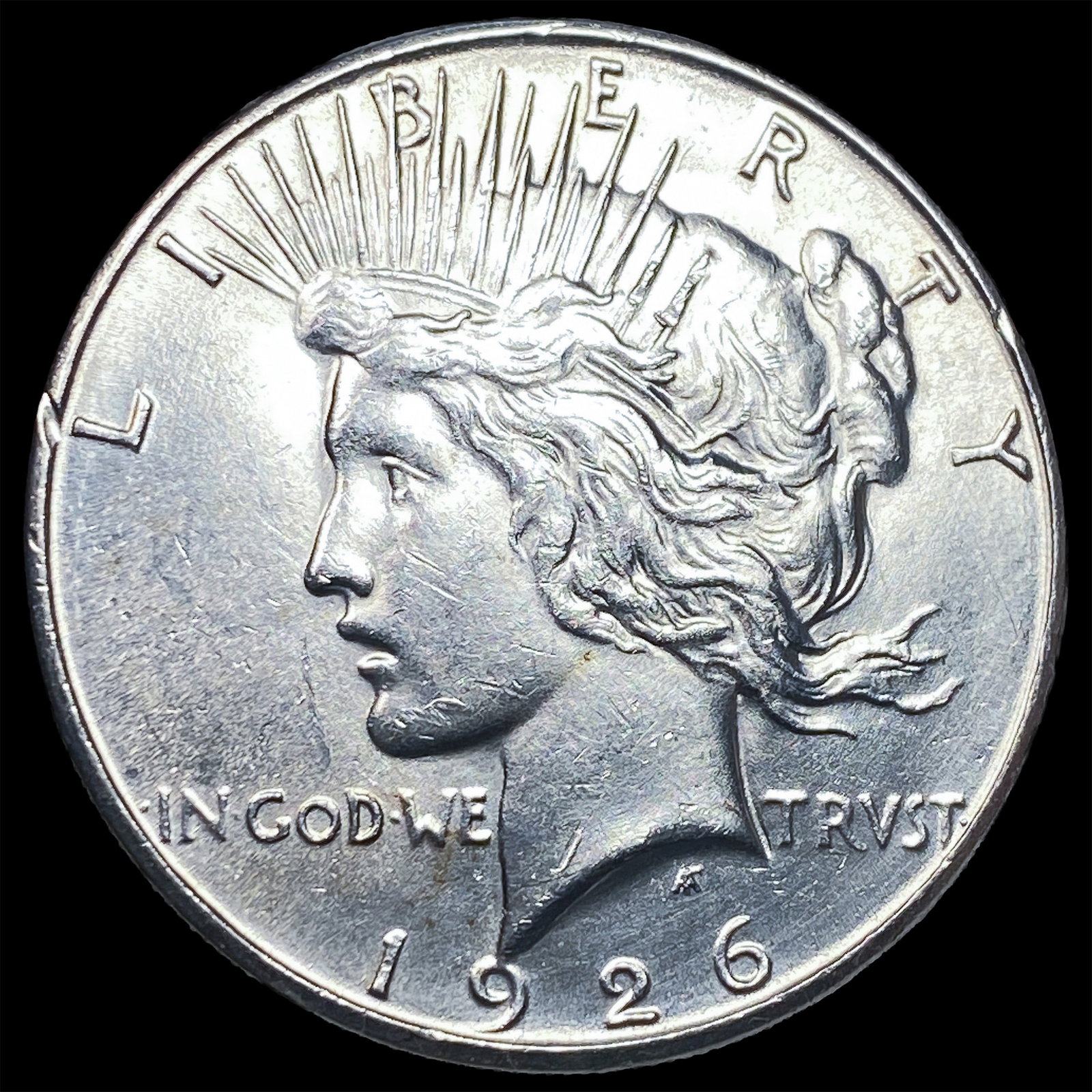 1926-S Silver Peace Dollar UNCIRCULATED: 1926-S Silver Peace Dollar UNCIRCULATED
