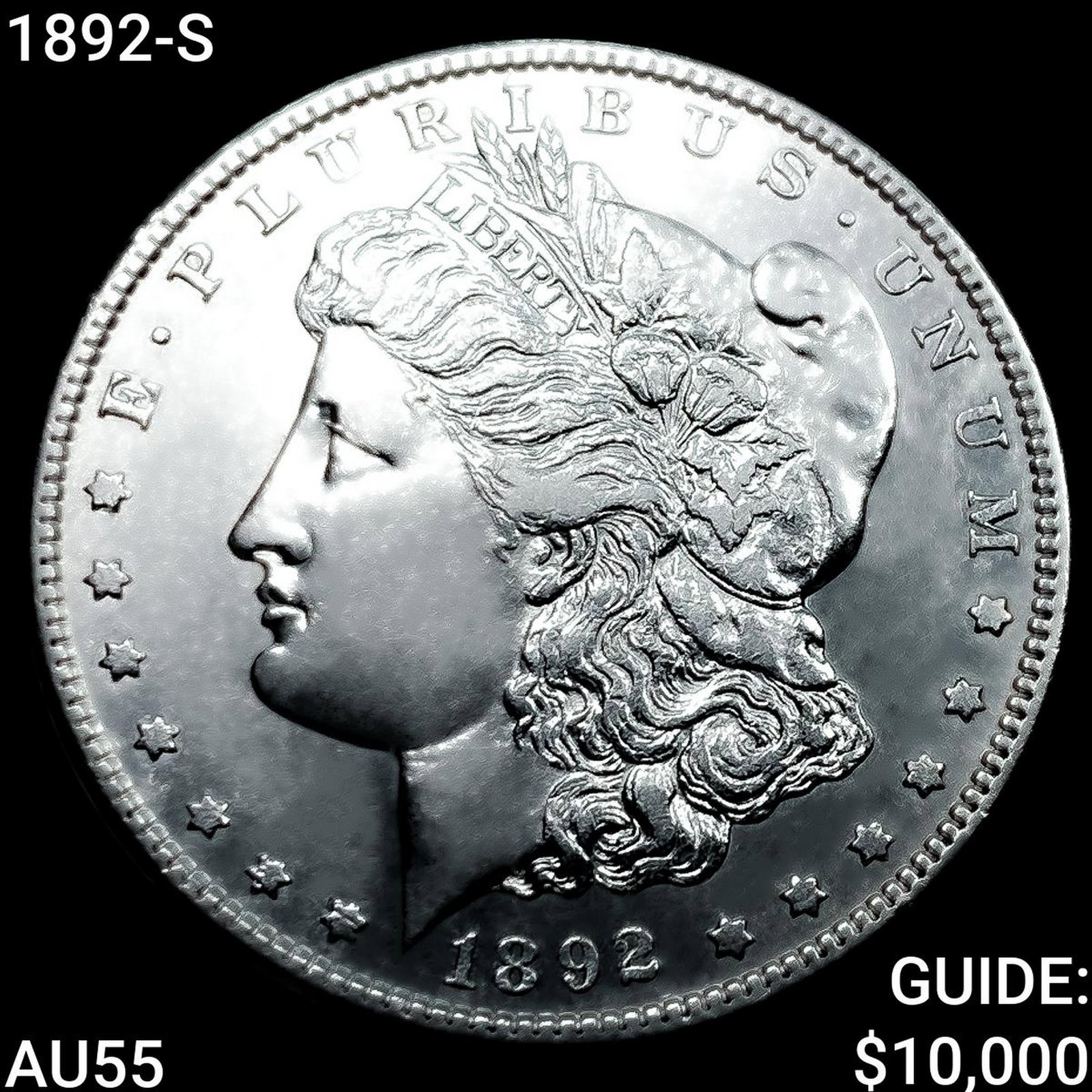1892-S Morgan Silver Dollar HIGH GRADE (1 of 2)