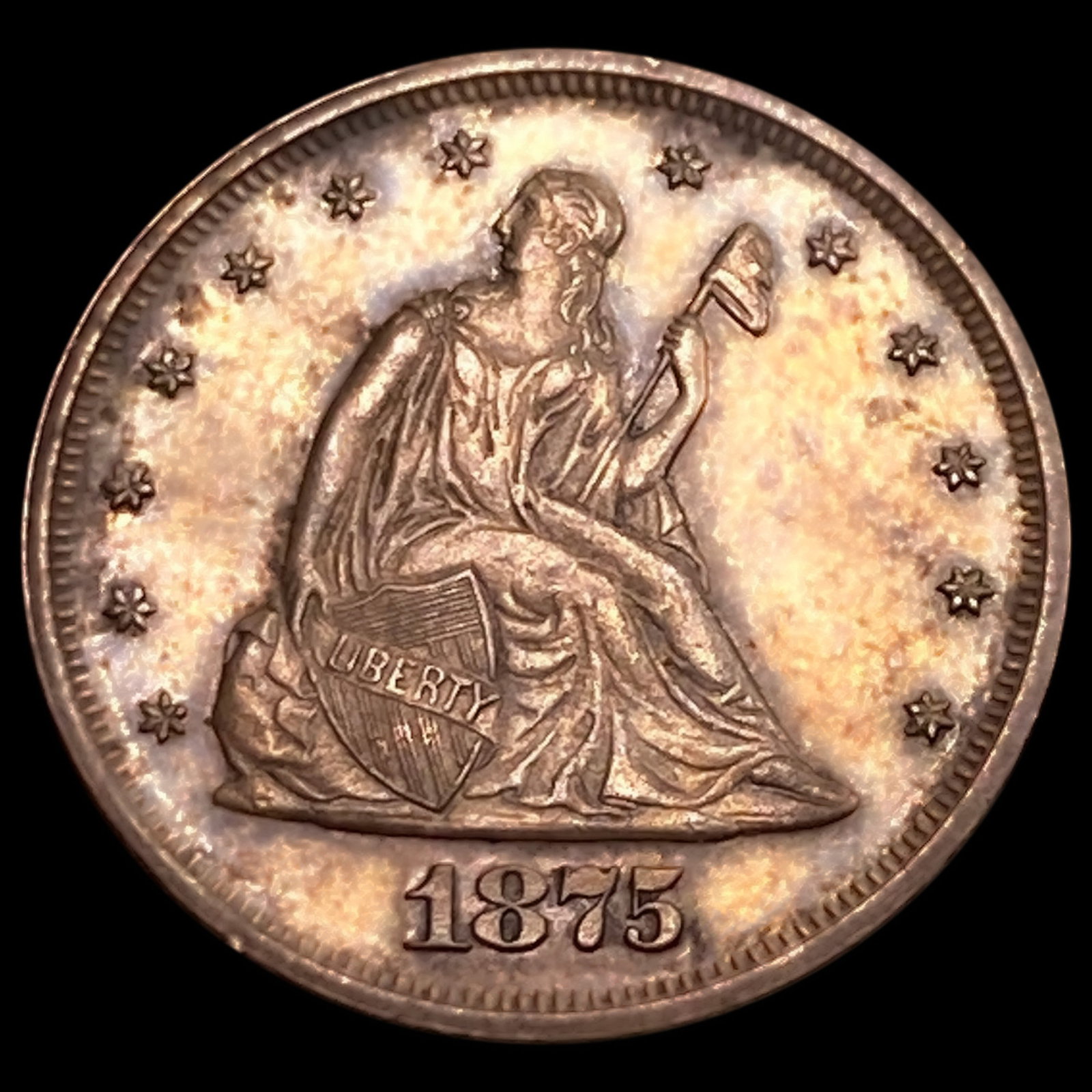 1875 Twenty Cent Piece (1 of 2)