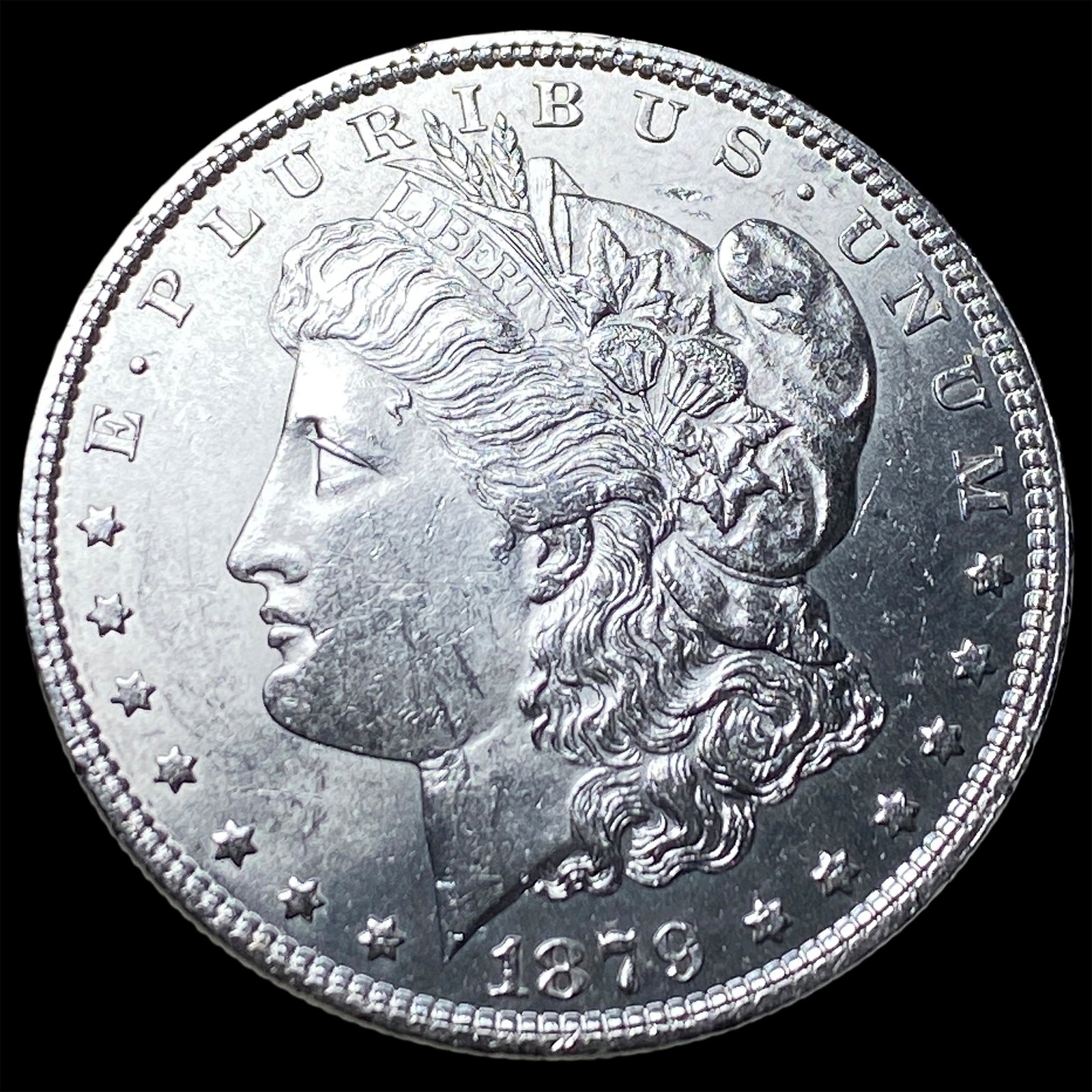 1879 Silver Morgan Dollar CHOICE BU (1 of 2)