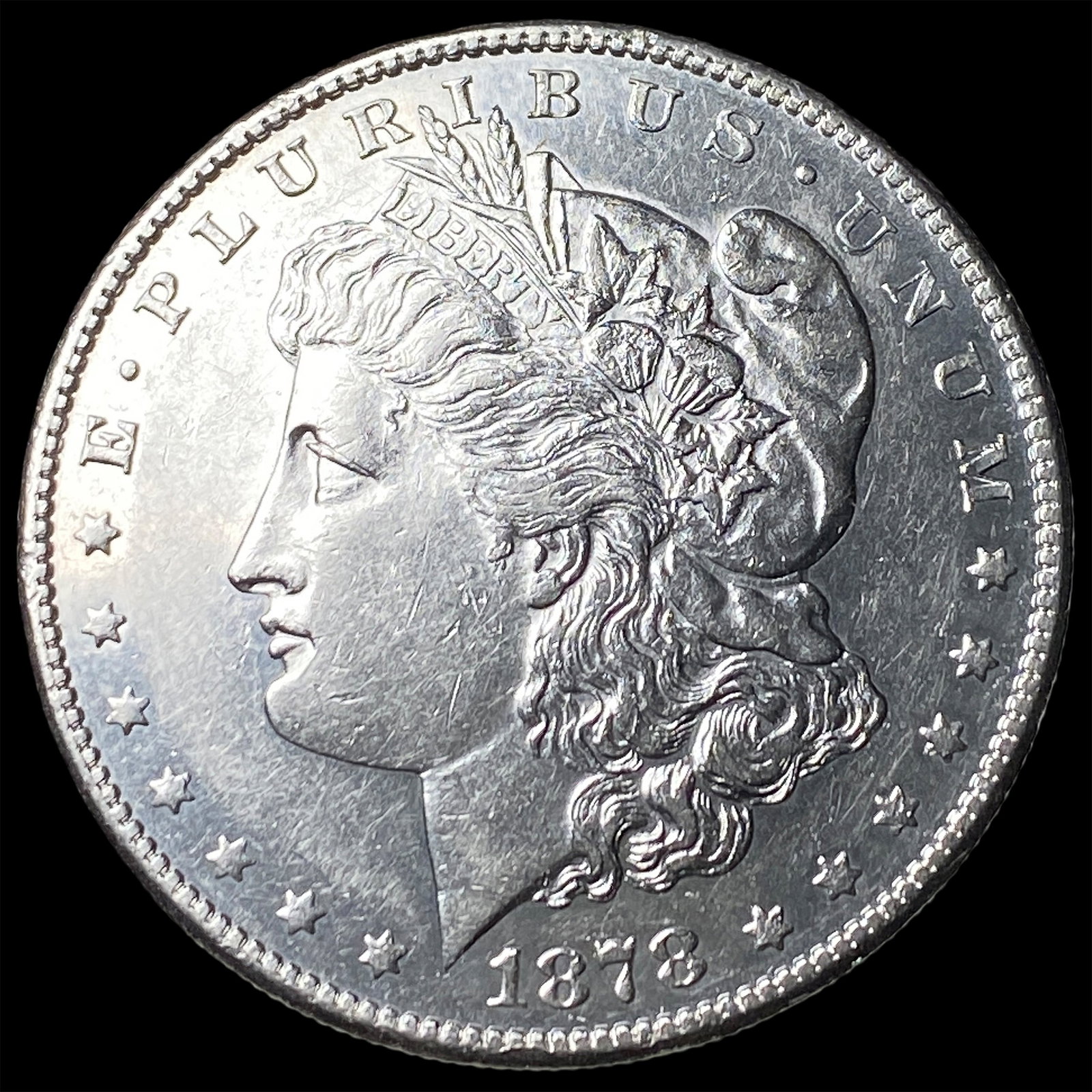 1878-S Silver Morgan Dollar UNCIRCULATED: 1878-S Silver Morgan Dollar UNCIRCULATED