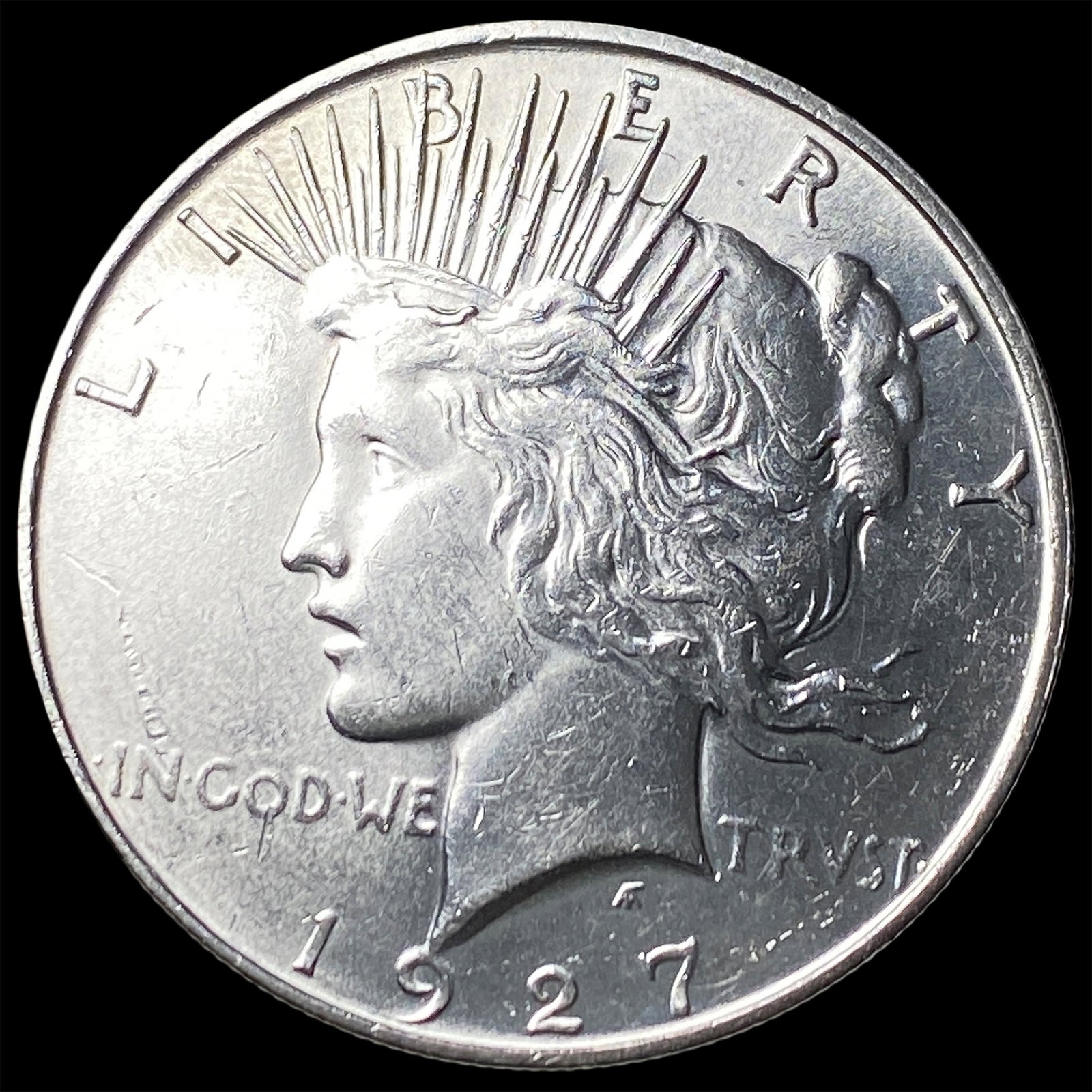 1927-D Peace Silver Dollar UNCIRCULATED: 1927-D Peace Silver Dollar UNCIRCULATED