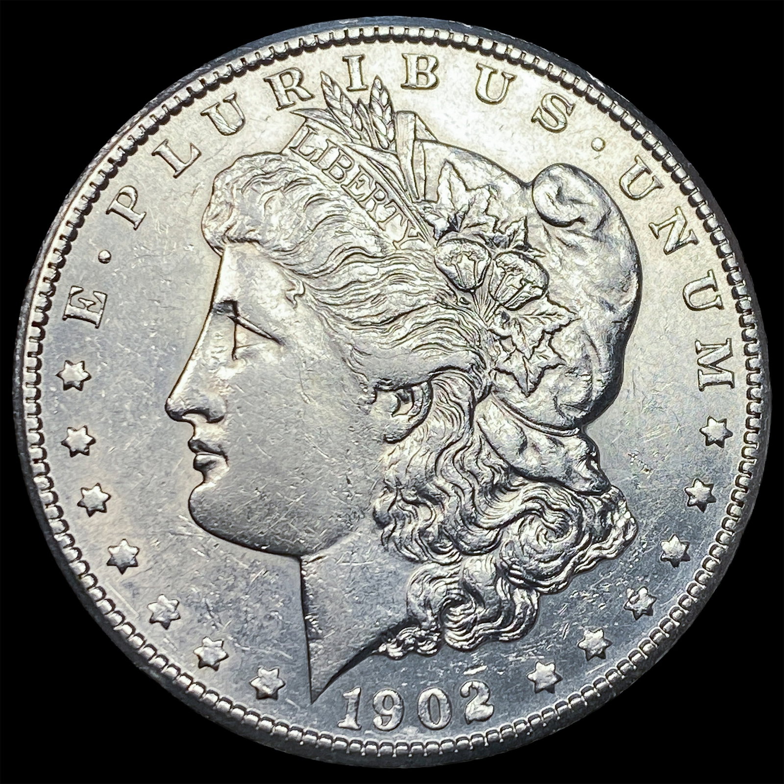 1902-S Silver Morgan Dollar CHOICE AU (1 of 2)