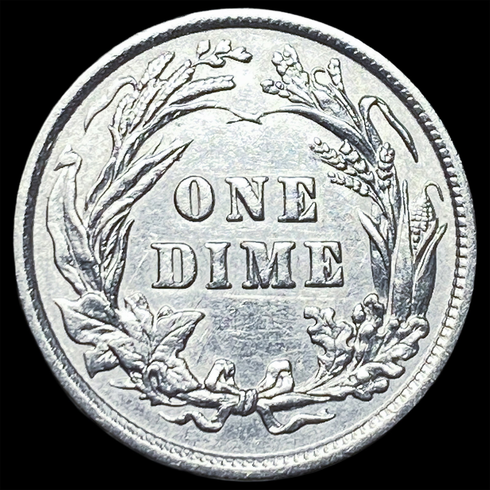 1900 Silver Barber Dime CLOSELY UNCIRCULATED - 2