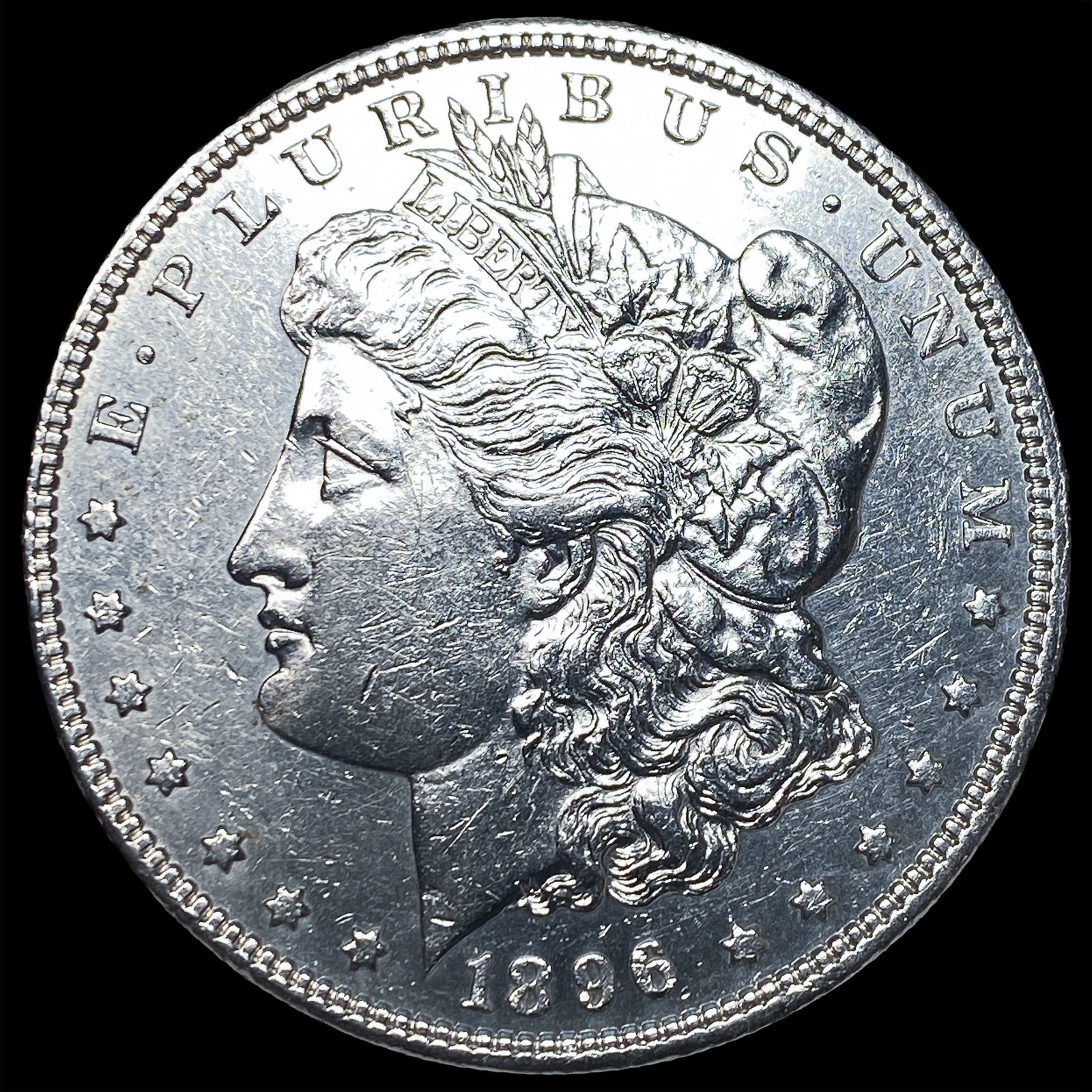 1896 Morgan Silver Dollar UNCIRCULATED: 1896 Morgan Silver Dollar UNCIRCULATED