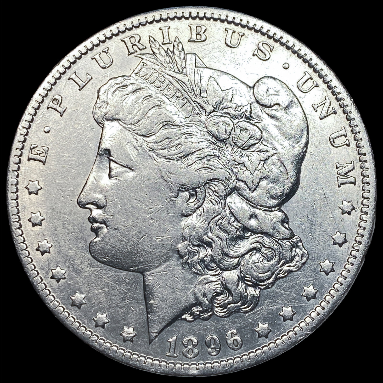 1896-O Silver Morgan Dollar NEARLY UNCIRCULATED: 1896-O Silver Morgan Dollar NEARLY UNCIRCULATED