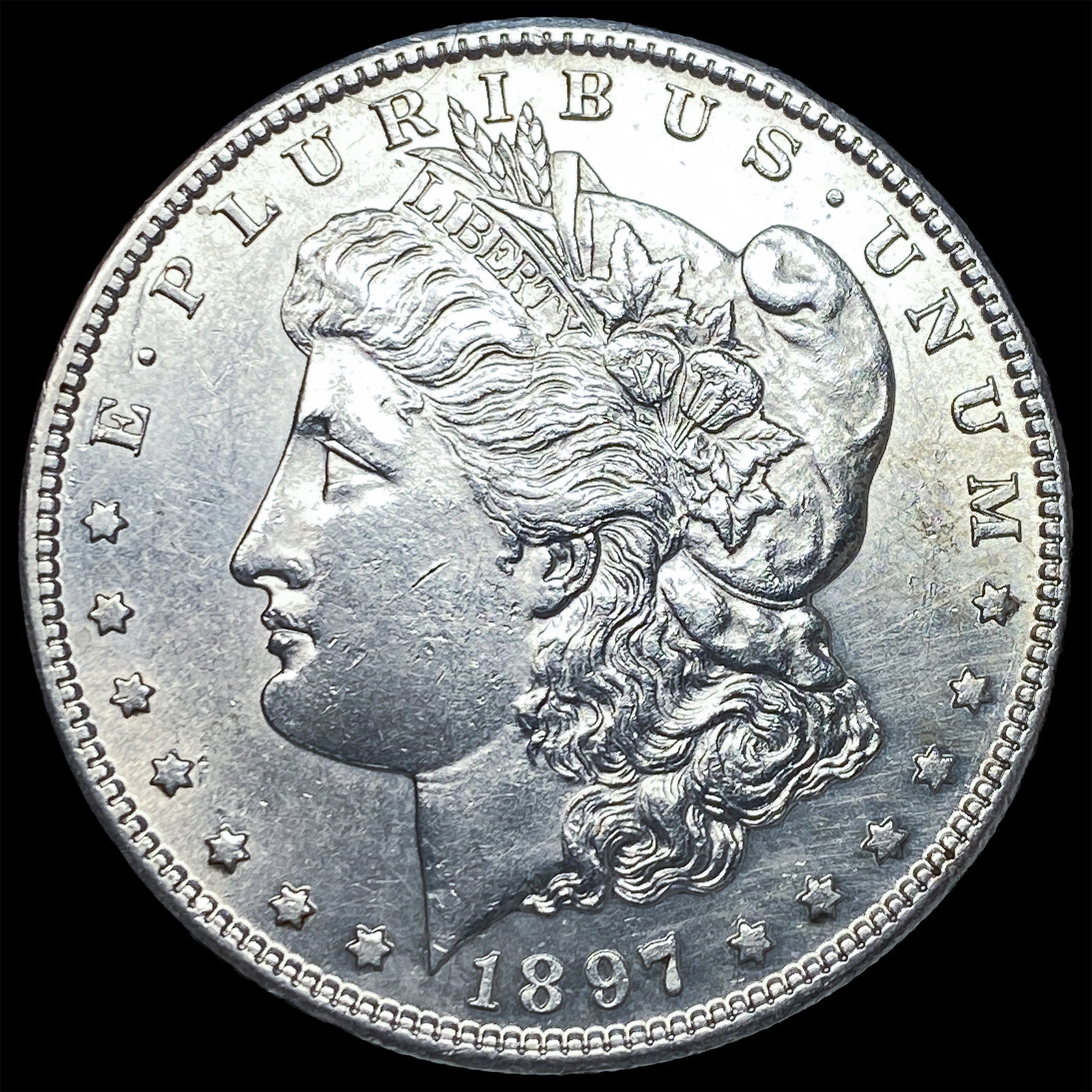 1897-S Silver Morgan Dollar UNCIRCULATED: 1897-S Silver Morgan Dollar UNCIRCULATED
