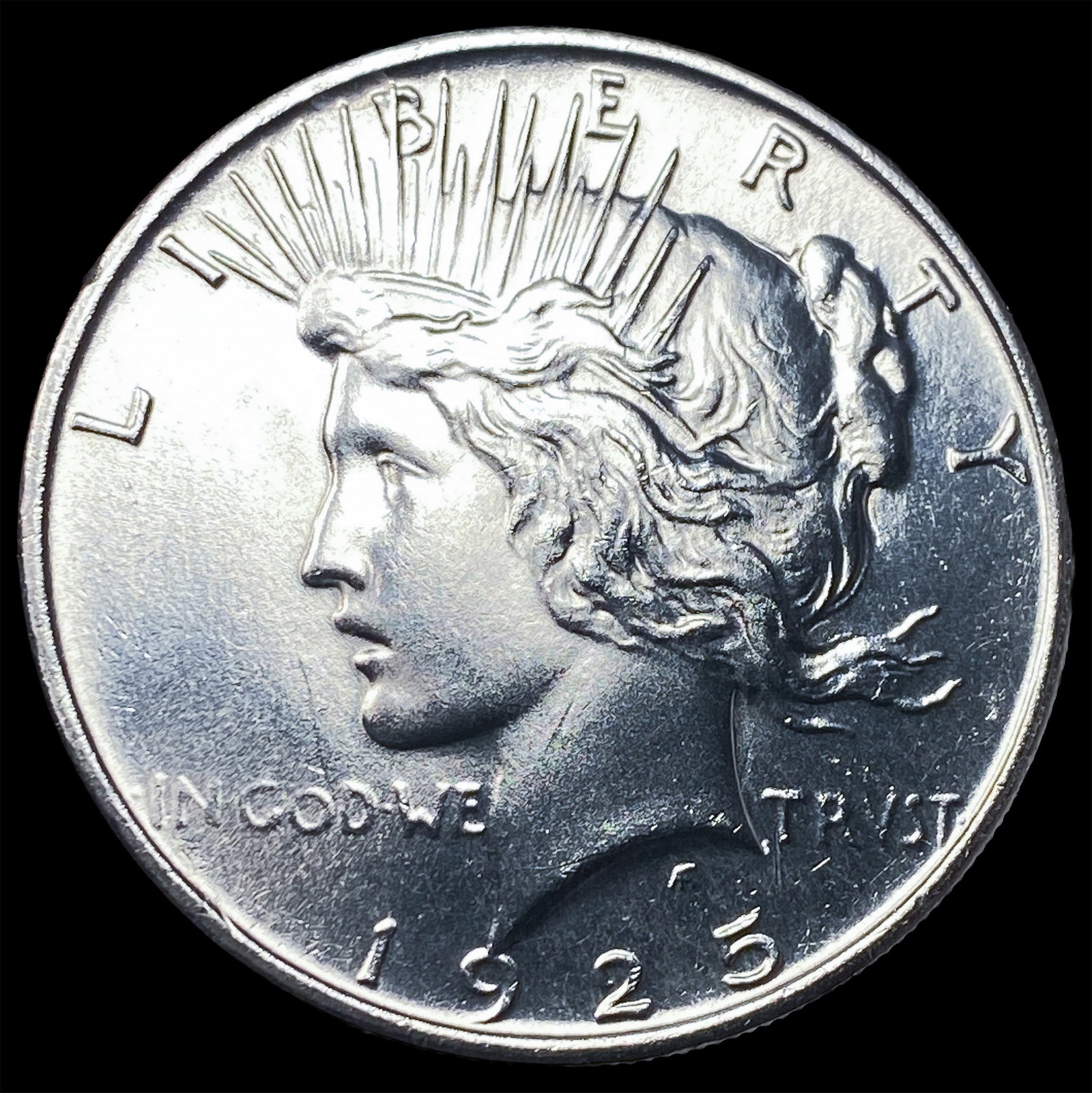 1925 Silver Peace Dollar CHOICE BU: 1925 Silver Peace Dollar CHOICE BU
