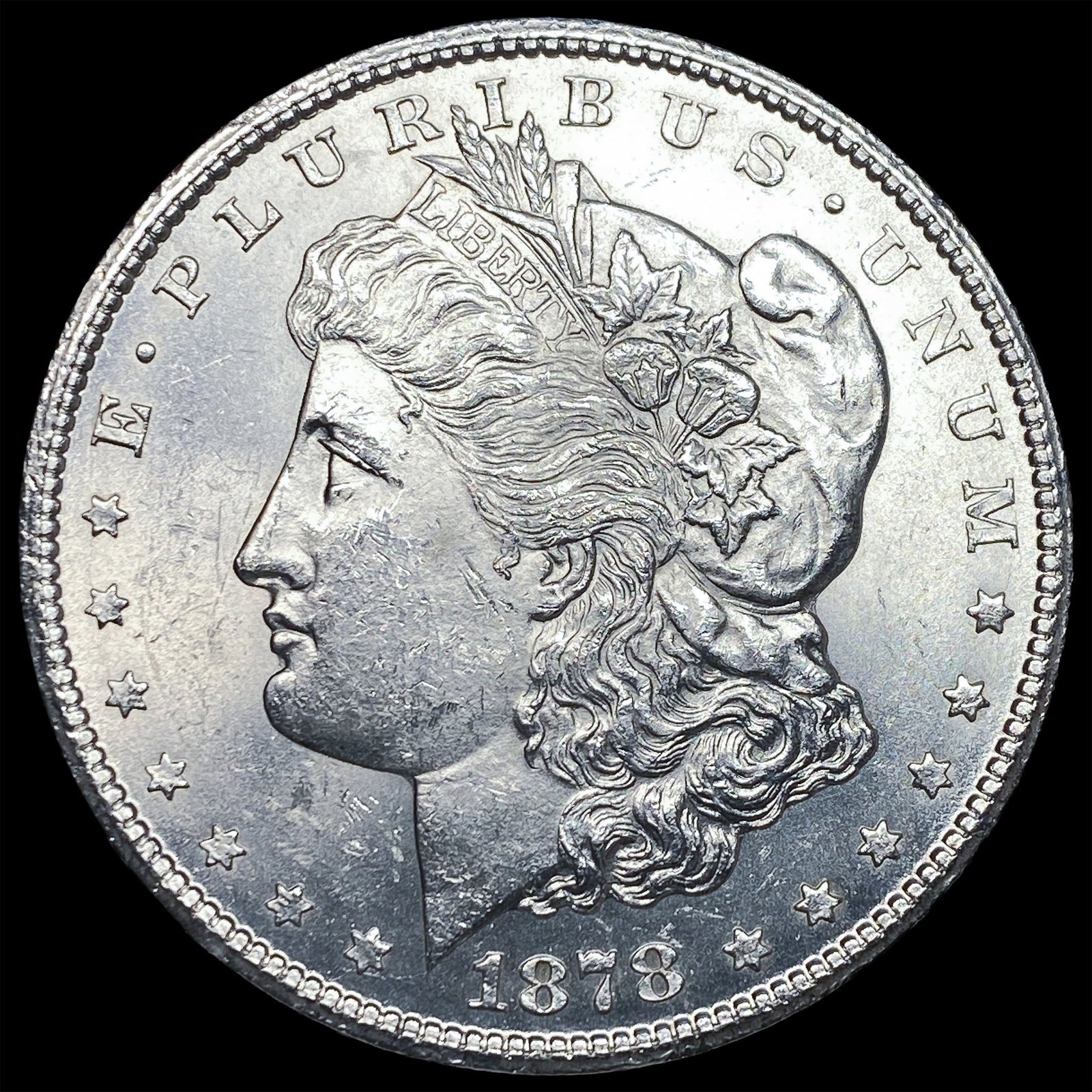 1878-CC Silver Morgan Dollar CHOICE BU (1 of 2)