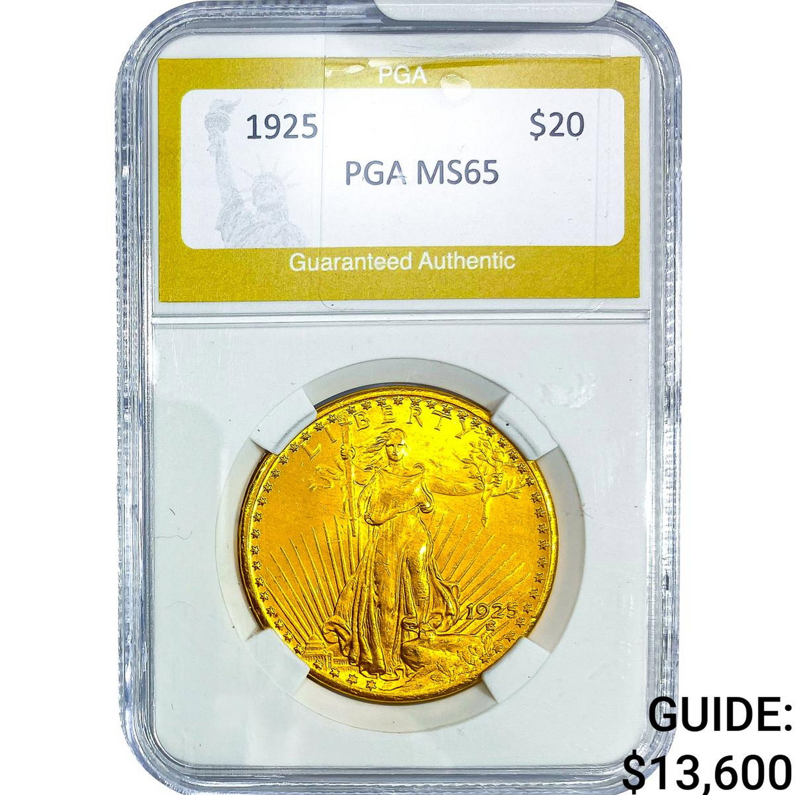1925 $20 Gold Double Eagle NTC MS65 (1 of 4)
