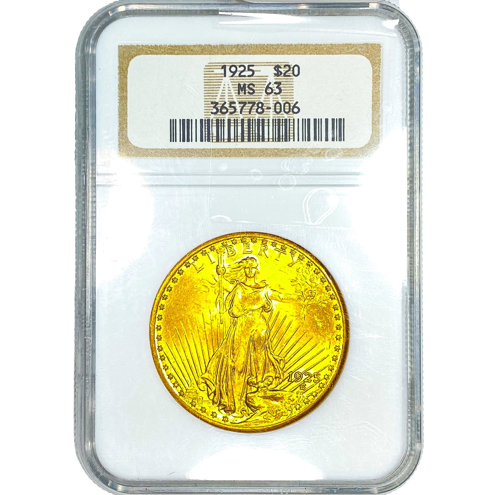 1925 $20 Gold Double Eagle NGC MS63 (1 of 2)
