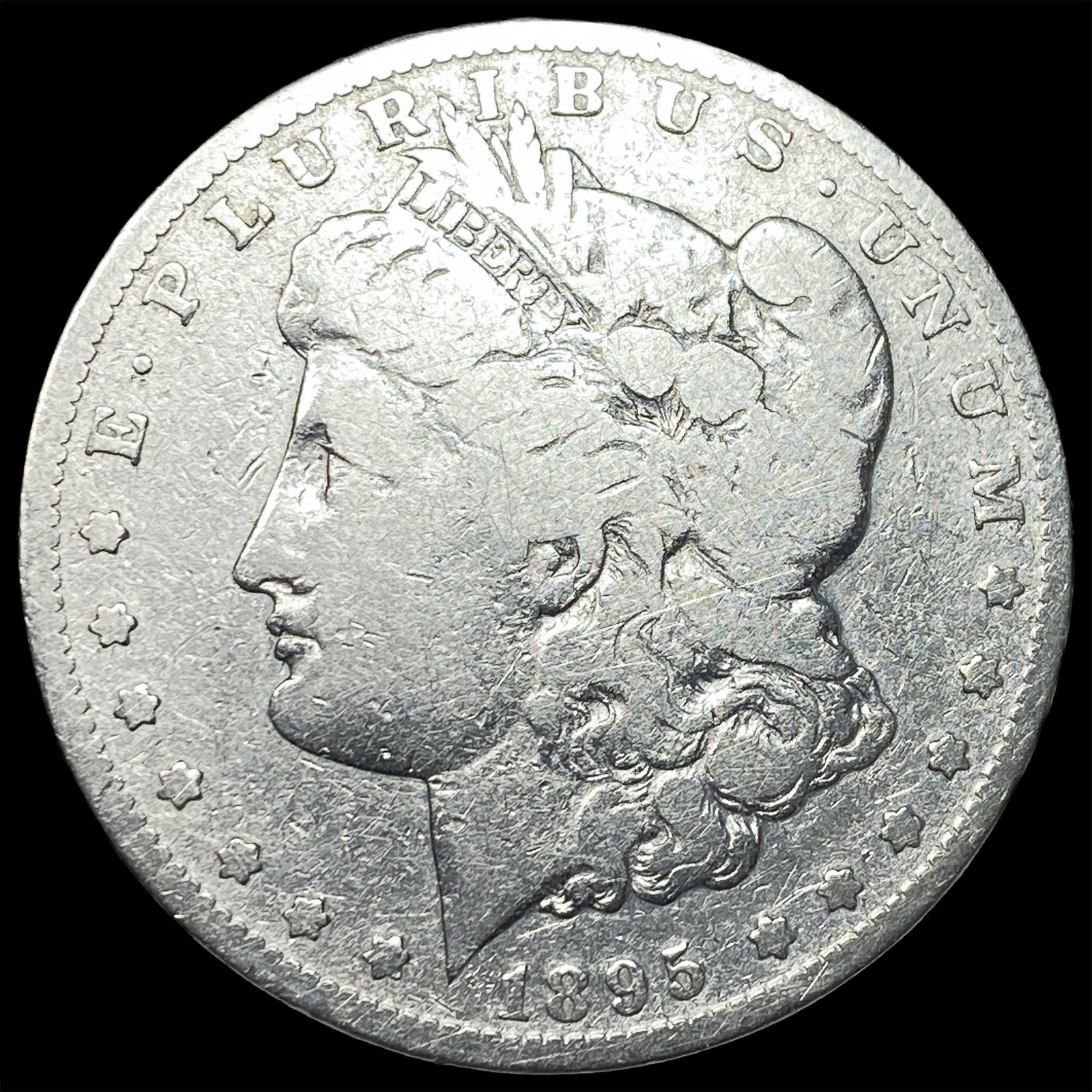 1895-O Silver Morgan Dollar NICELY CIRCULATED (1 of 2)