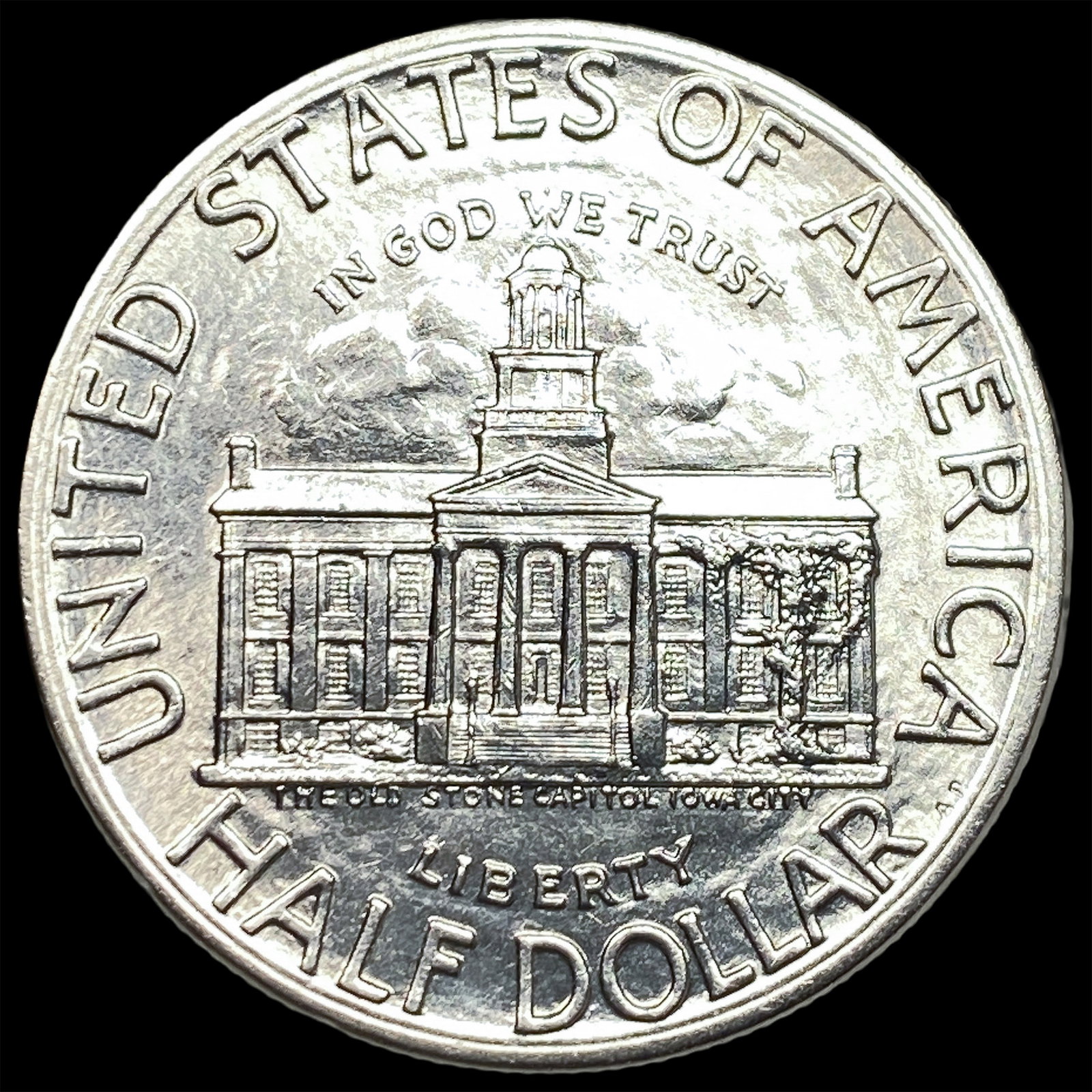 1946 Iowa Centennial Silver Half Dollar UNCIRCULATED: 1946 Iowa Centennial Silver Half Dollar UNCIRCULATED