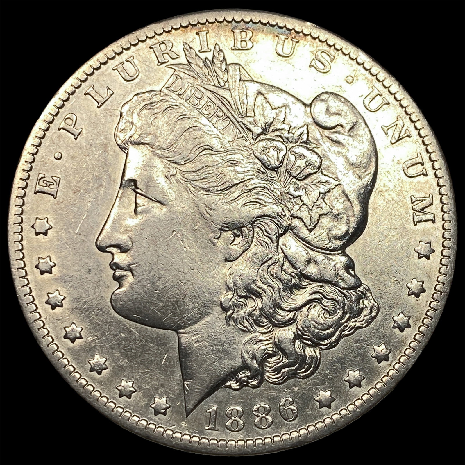 1886 Morgan Silver Dollar CLOSELY UNCIRCULATED: 1886 Morgan Silver Dollar CLOSELY UNCIRCULATED