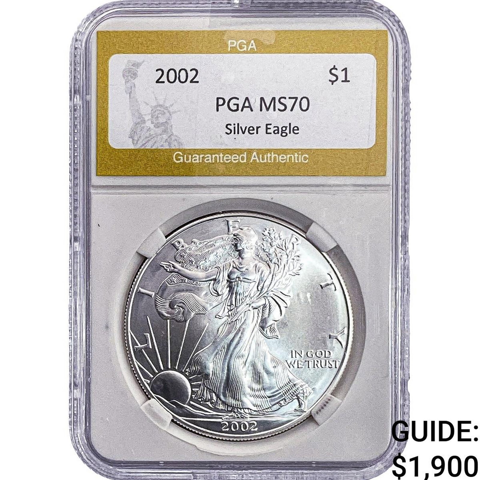 2002 Silver Eagle PGA MS70 (1 of 2)