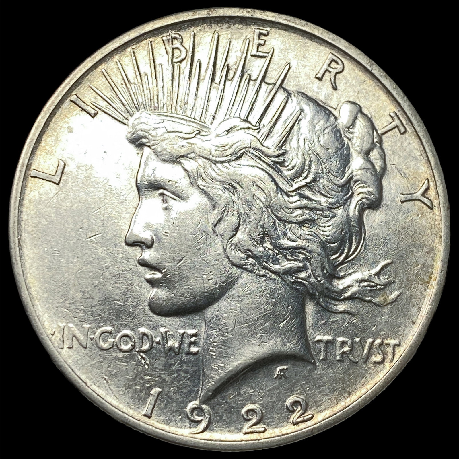 1922 Silver Peace Dollar CLOSELY UNCIRCULATED: 1922 Silver Peace Dollar CLOSELY UNCIRCULATED