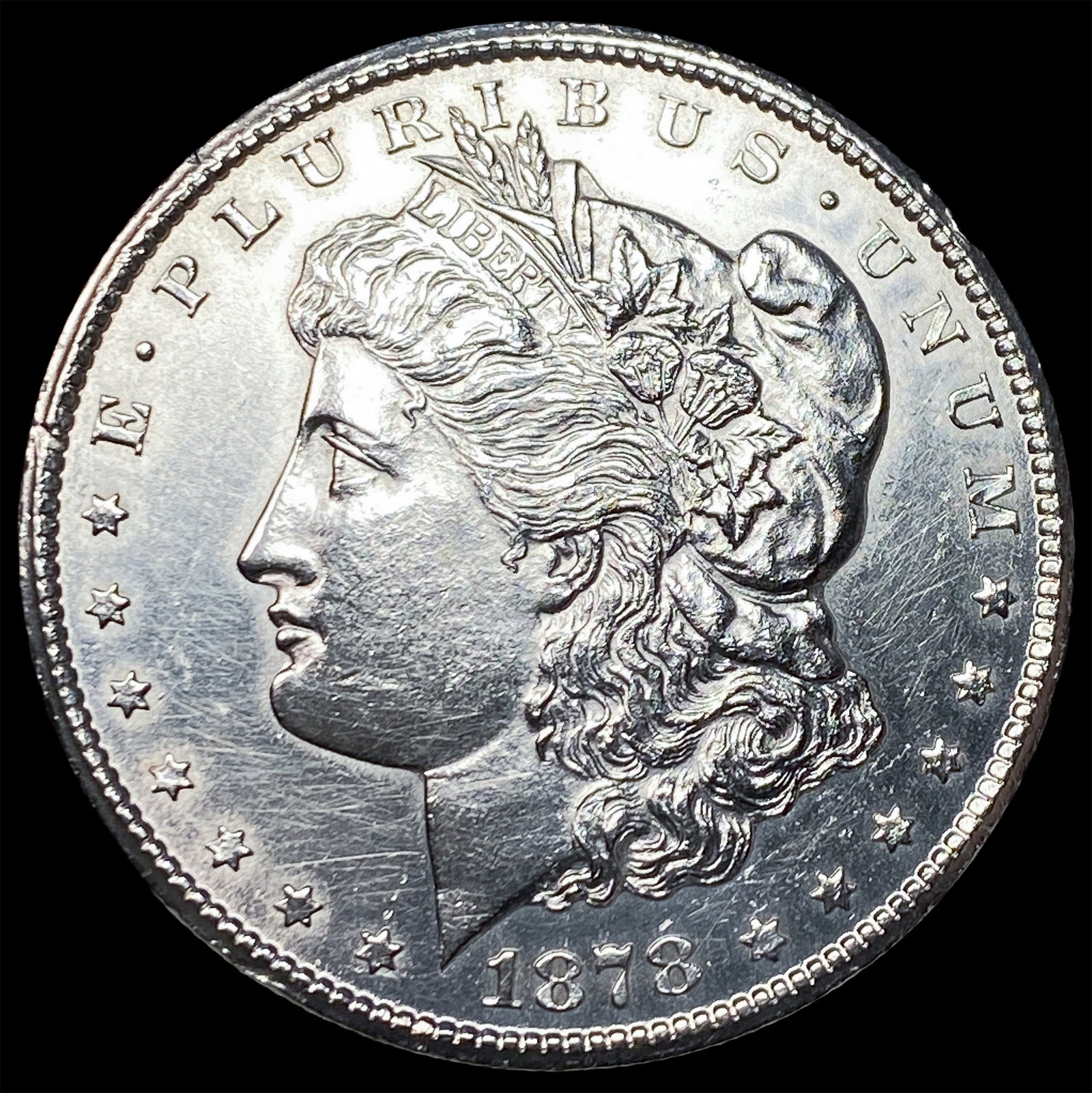 1878 Silver Morgan Dollar UNCIRCULATED: 1878 Silver Morgan Dollar UNCIRCULATED
