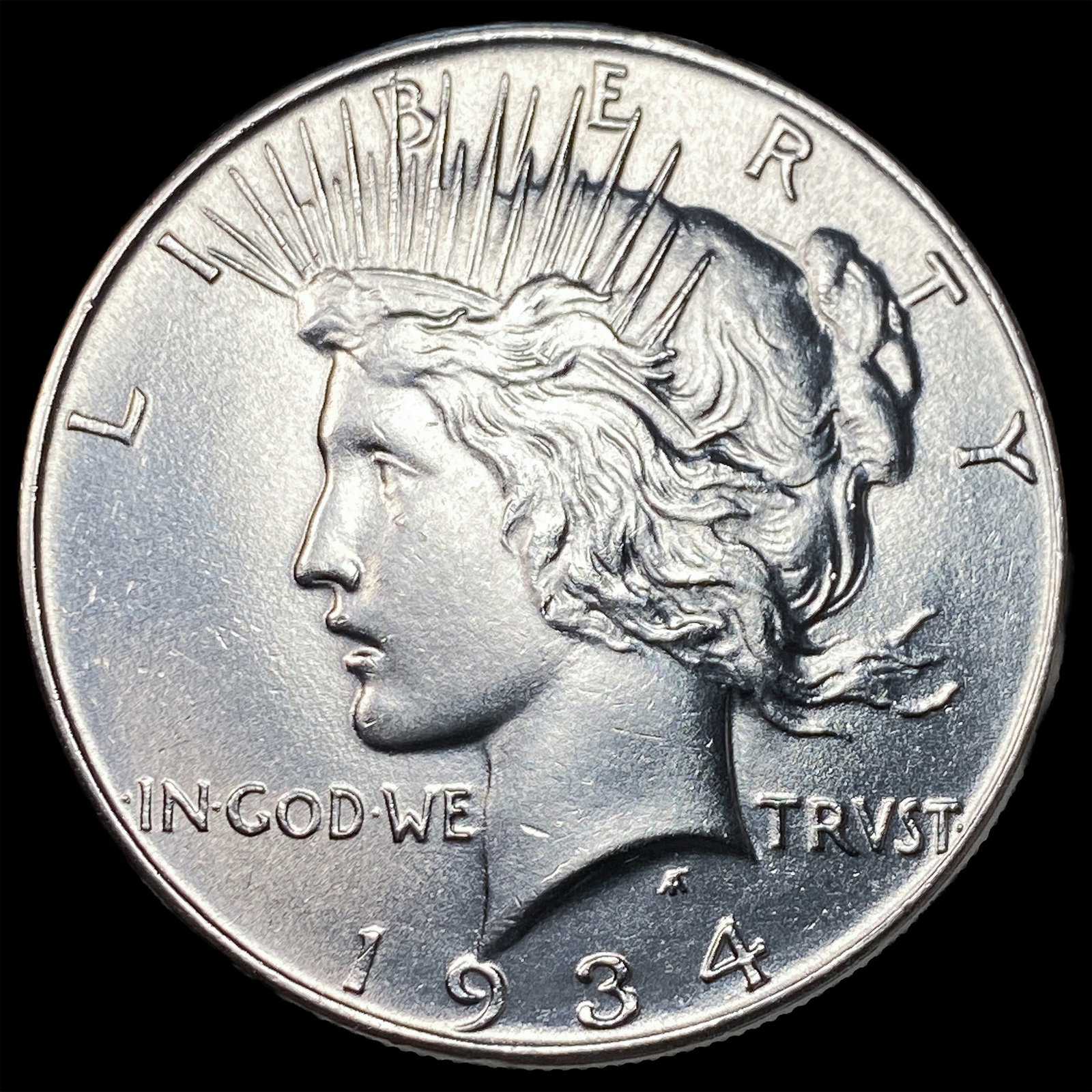 1934 Peace Silver Dollar UNCIRCULATED (1 of 2)