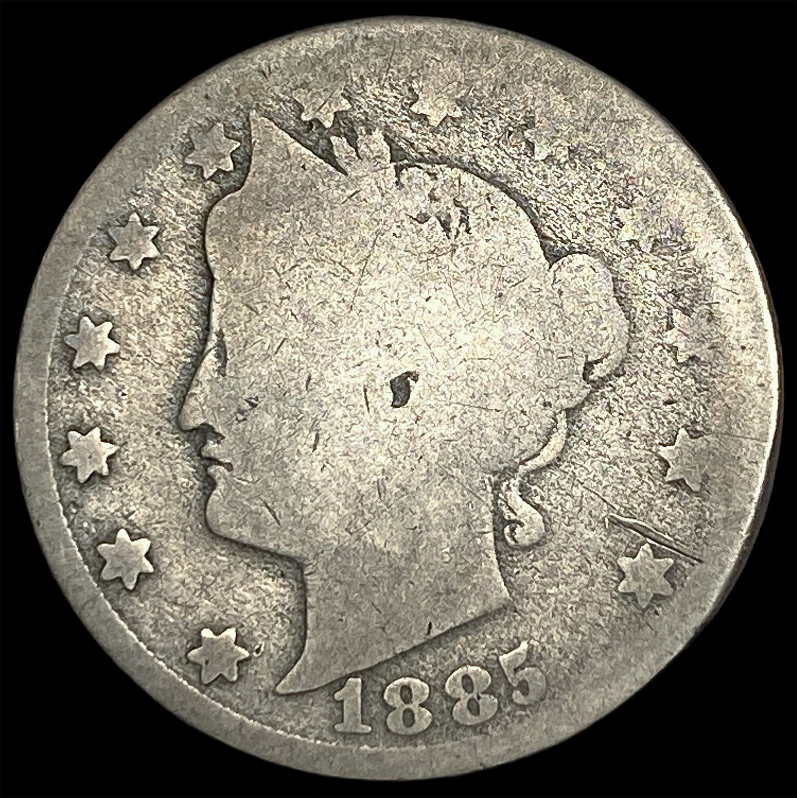 1885 Liberty Head Nickel NICELY CIRCULATED (1 of 2)