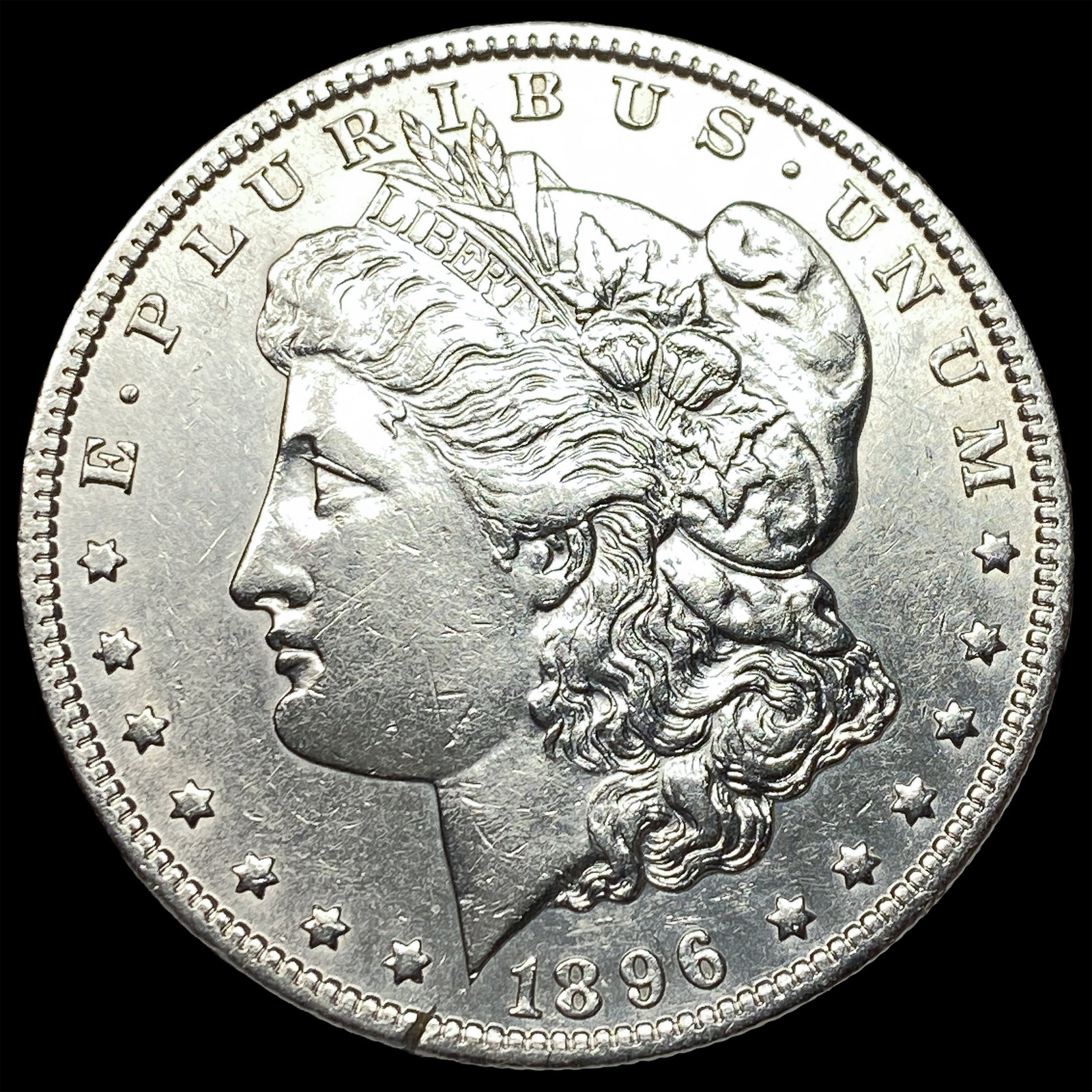 1896-O Silver Morgan Dollar CLOSELY UNCIRCULATED: 1896-O Silver Morgan Dollar CLOSELY UNCIRCULATED