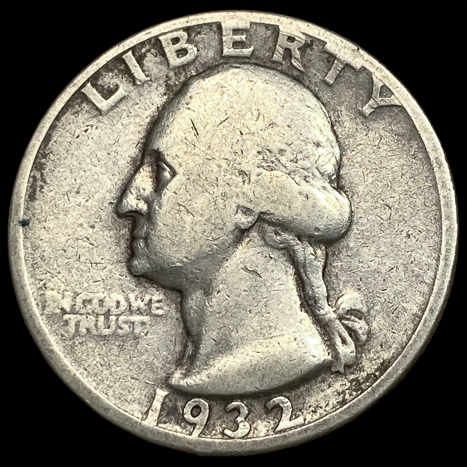 1932-D Silver Washington Quarter LIGHTLY CIRCULATED (1 of 2)