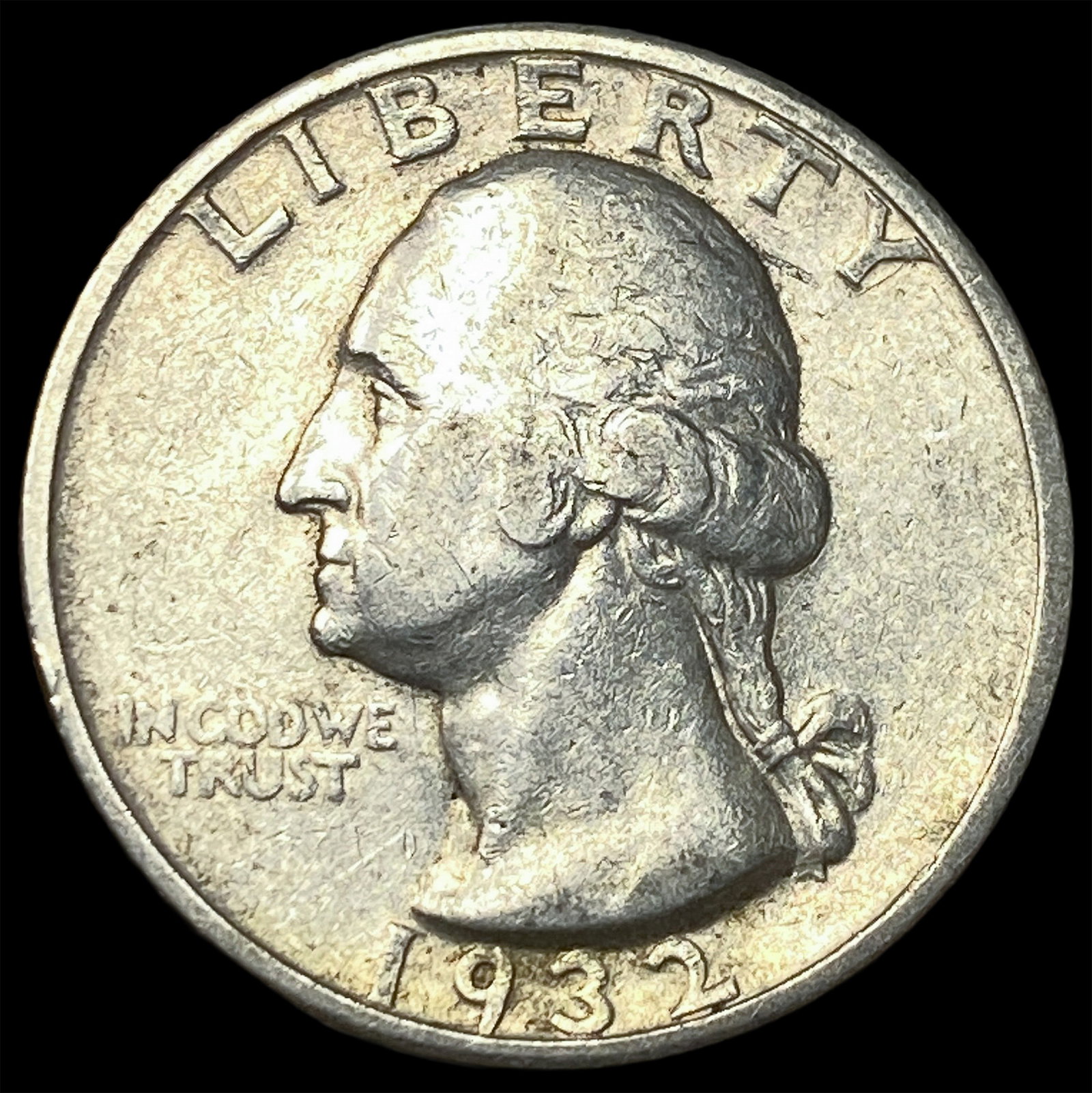 1932-S Silver Washington Quarter NEARLY UNCIRCULATED (1 of 2)