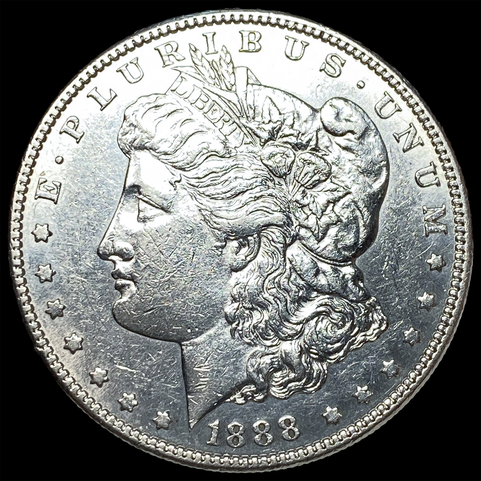 1888-S Silver Morgan Dollar CHOICE AU (1 of 2)