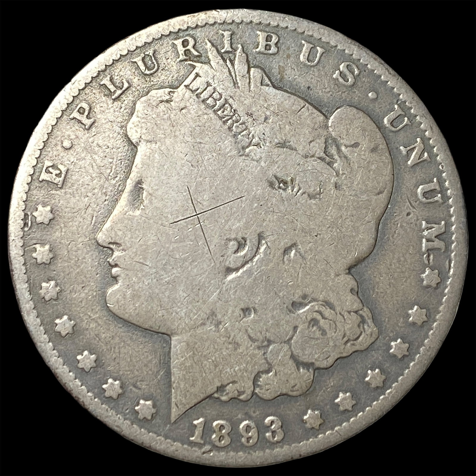 1893-O Silver Morgan Dollar NICELY CIRCULATED: 1893-O Silver Morgan Dollar NICELY CIRCULATED