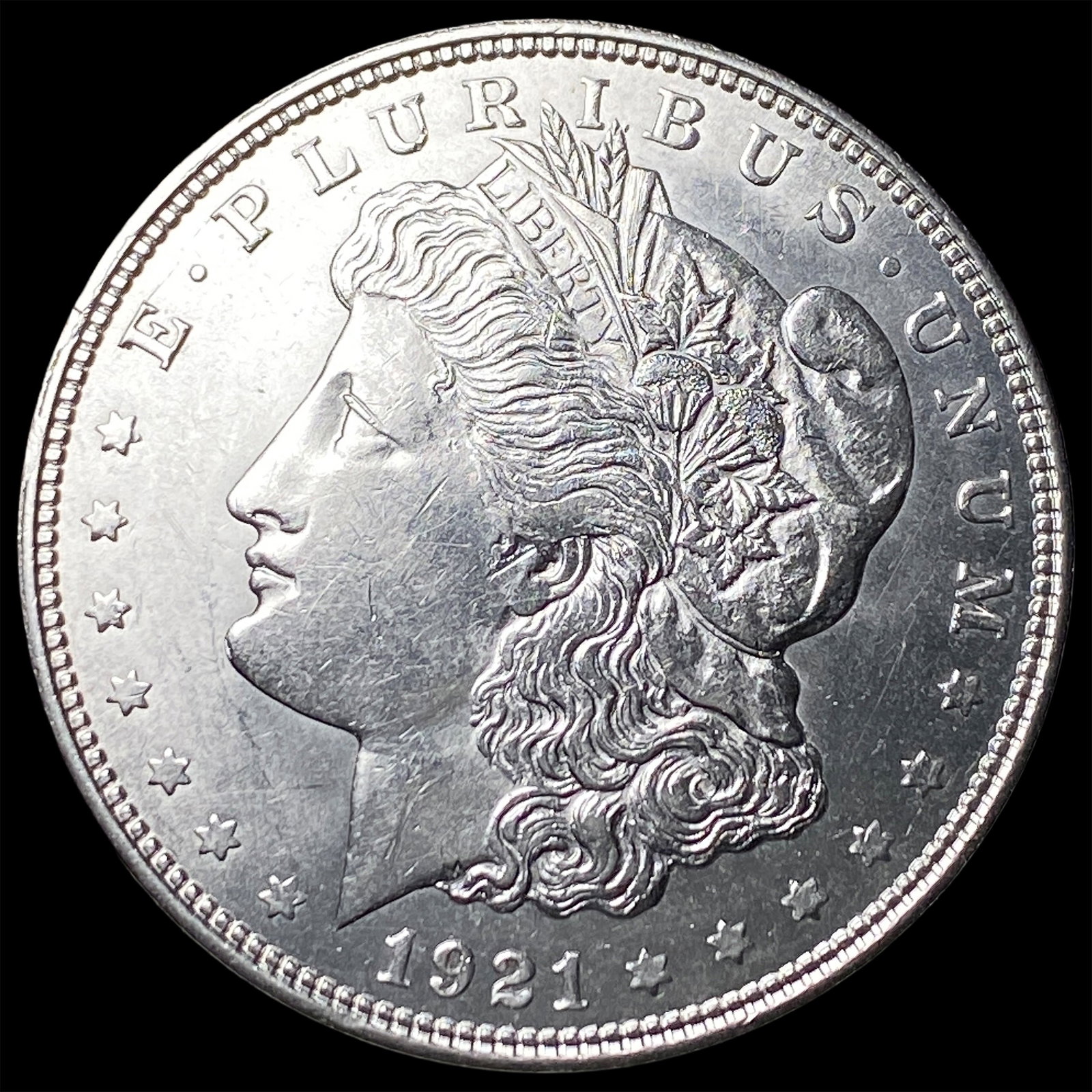 1921 Silver Morgan Dollar UNCIRCULATED: 1921 Silver Morgan Dollar UNCIRCULATED