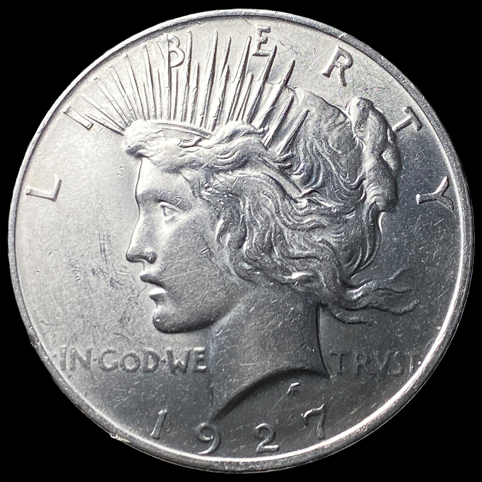 1927 Peace Silver Dollar UNCIRCULATED (1 of 2)