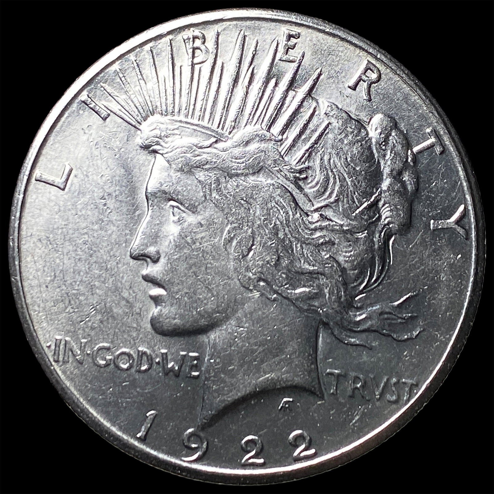 1922 Silver Peace Dollar UNCIRCULATED: 1922 Silver Peace Dollar UNCIRCULATED